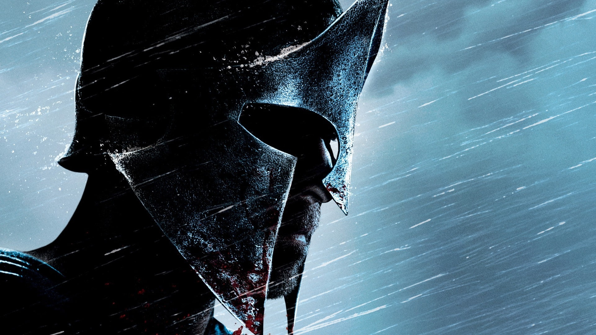 close-up, no people, rise, mask, fantasy, human representation, astronomy, rain, outdoors, warrior, blue, winter, The 300 Spartans, metal, low angle view, HD Wallpaper