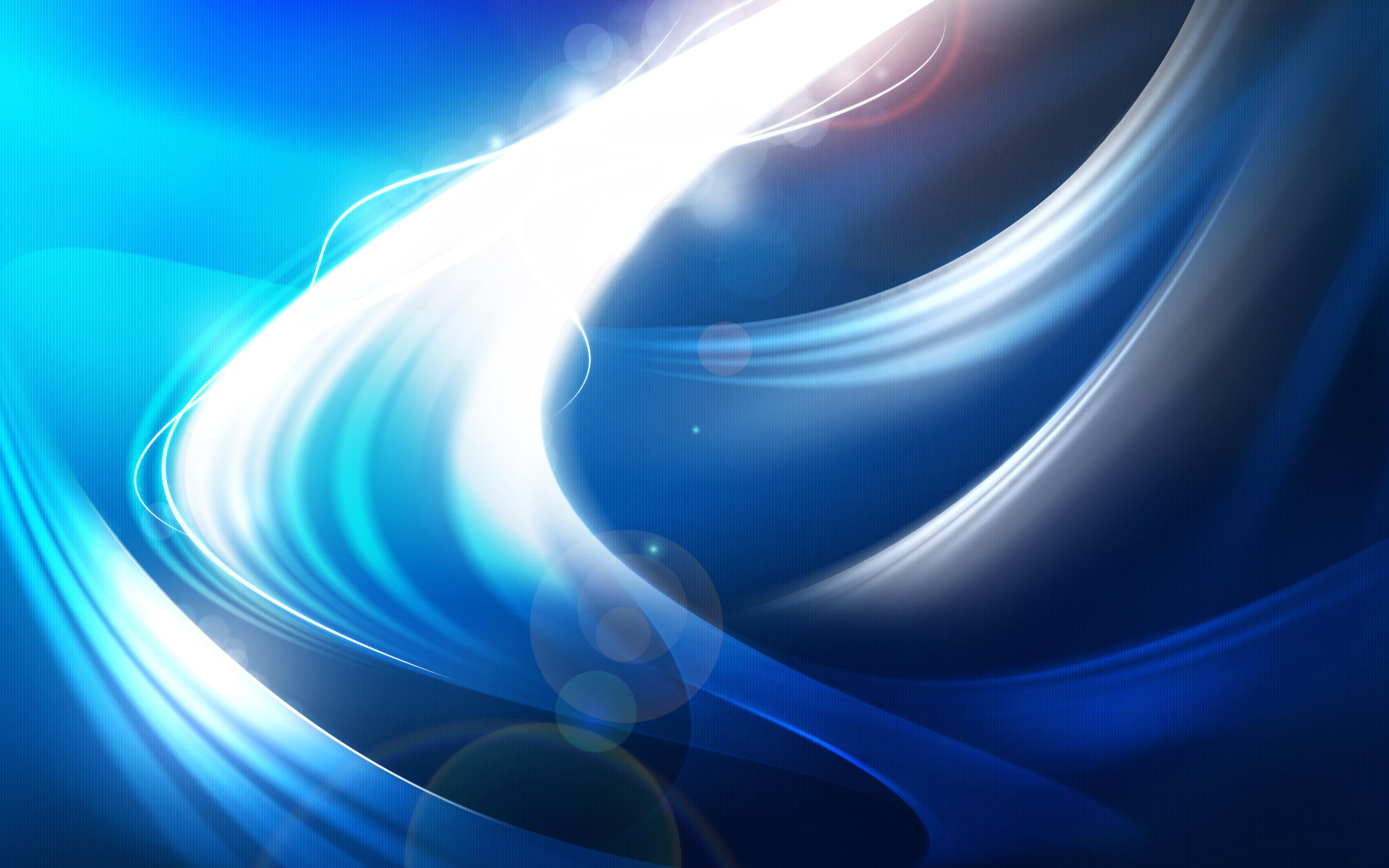 white, illustration, lightplay, widescreen, hd, black, blue, 2K, radiant, 3d and abstract, HD Wallpaper