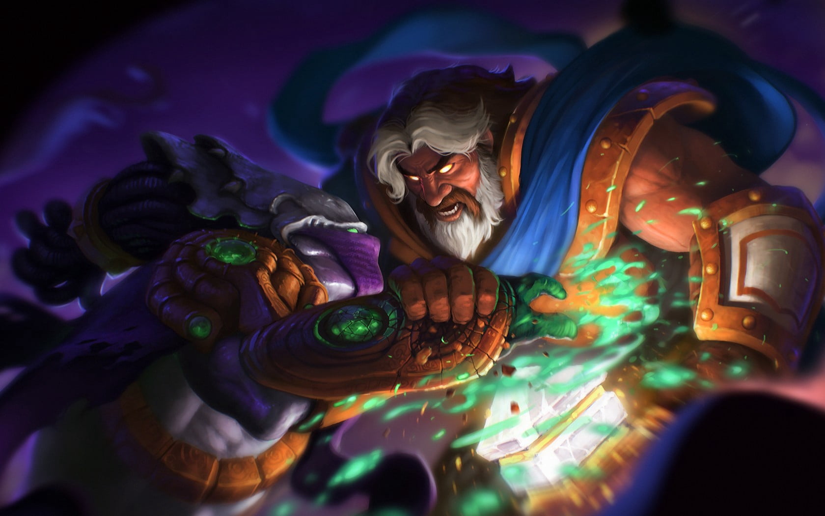 art, smiling, imagination, backgrounds, enjoyment, fun, world of warcraft, multi Colored, playing, men, night, religion, purple, representation, white, HD Wallpaper