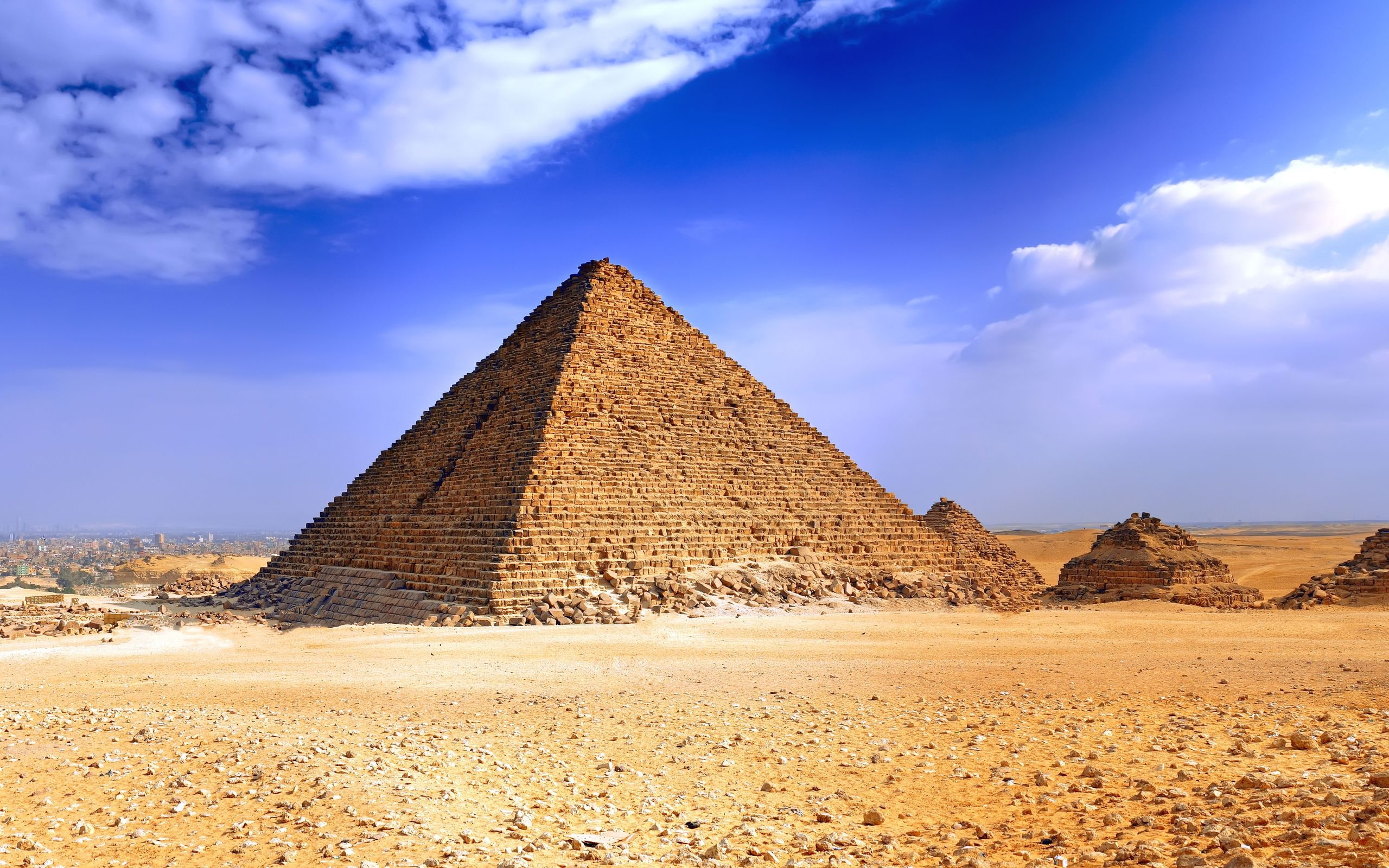pyramid, giza, travel and world, 2K, HD Wallpaper