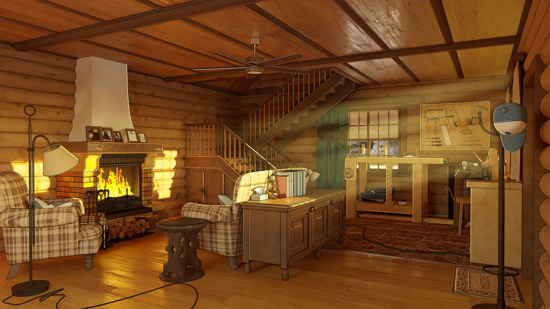 the room, Big Dipper, comfort, 1080P, HD Wallpaper
