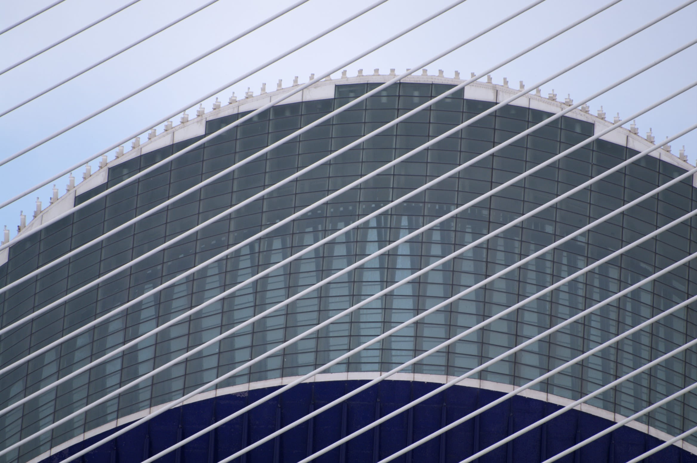 1080P, architecture, turquoise, details, minimal, building exterior, nature, modern, steel, geometry, office, valencia, ciudad de las artes y las ciencias, HD Wallpaper