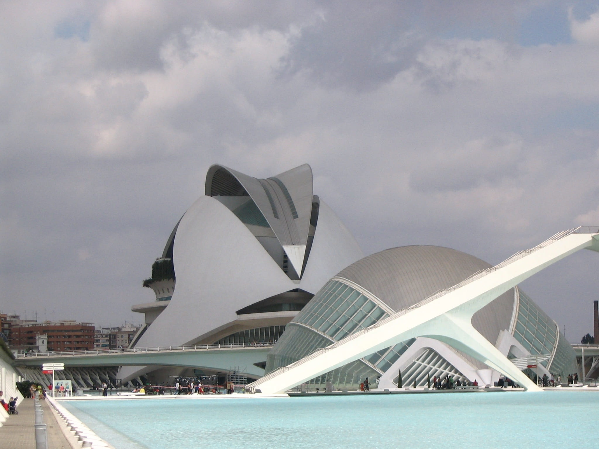 ciudad de las artes y las ciencias, travel, tourism, cac, arts culture and entertainment, city, nature, travel destinations, worldexpo, Modern Architecture, HD Wallpaper