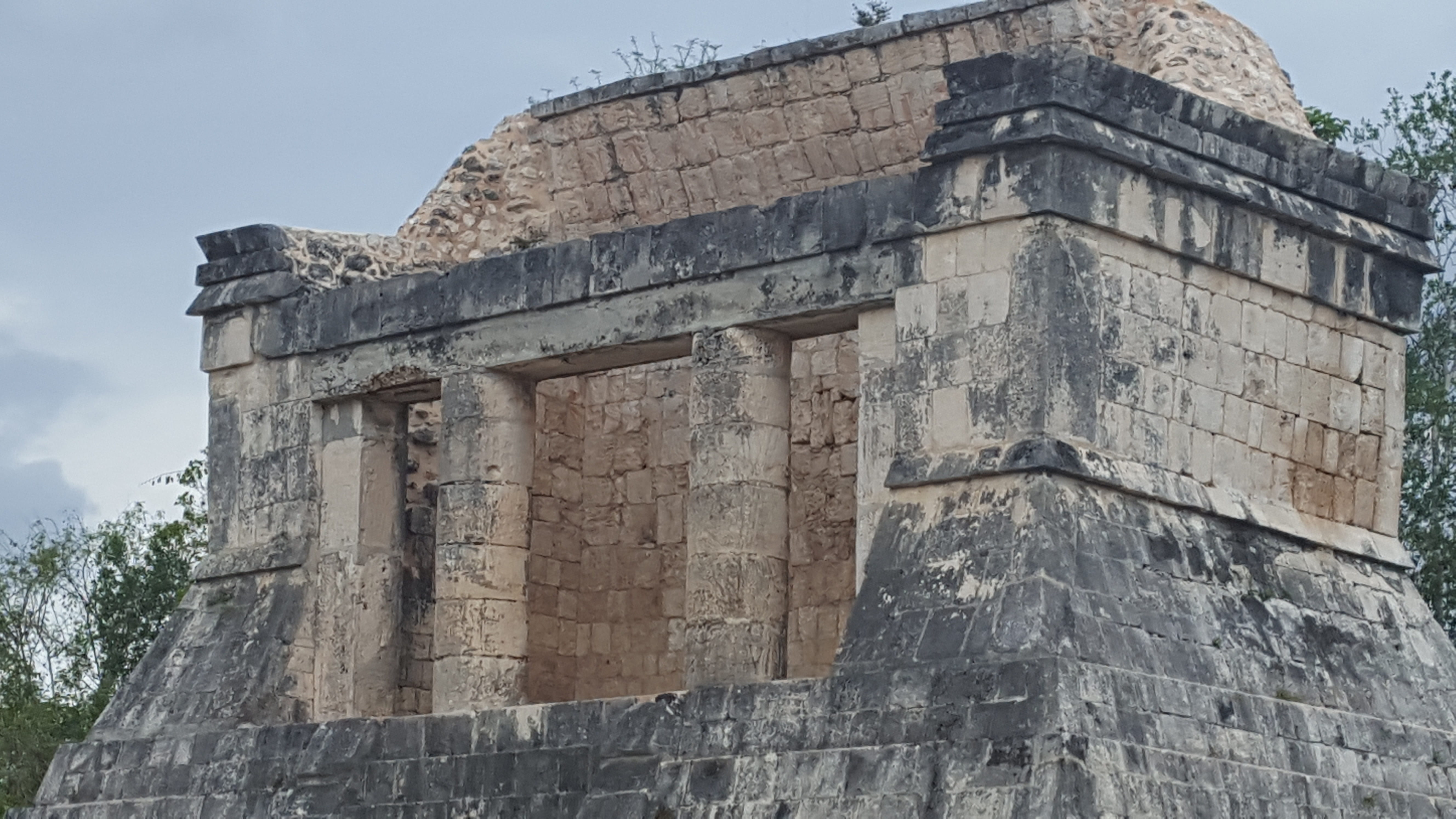 archaeology, stone material, day, built structure, low angle view, cancun, outdoors, ancient, history, ruined, stone wall, solid, old ruin, craft, 5K, HD Wallpaper