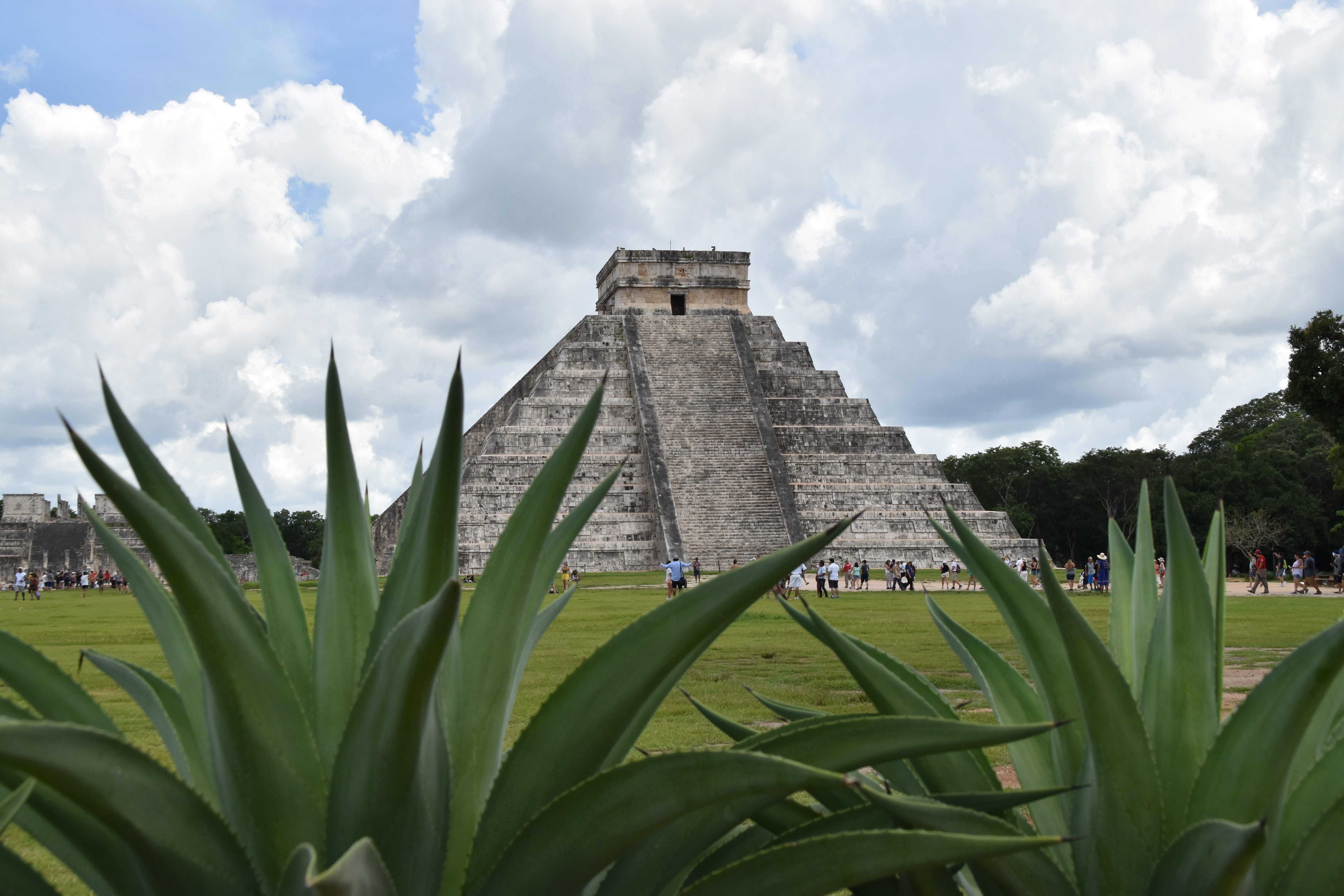travel destinations, no people, sky, pyramid, built structure, cloud - sky, 5K, day, the past, sights, beauty in nature, growth, ancient civilization, HD Wallpaper