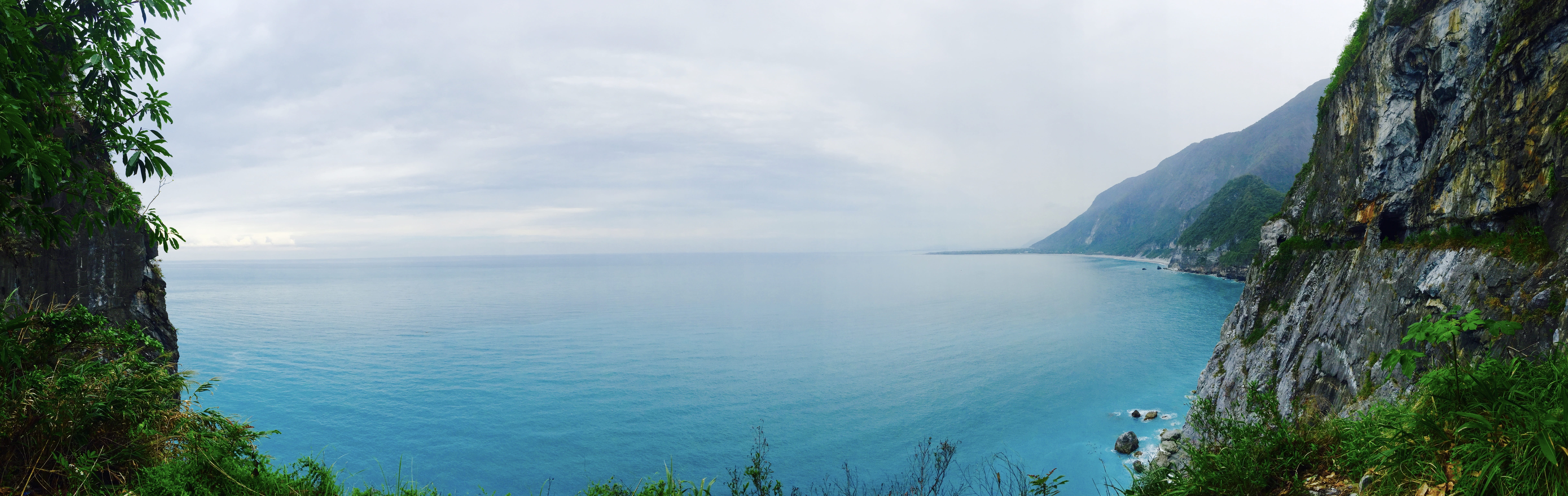 tranquil scene, no People, land, landscape, rock, scenics, color Image, body, daytime, water, bay, lagoon, panoramic, Sea-Level Rise, travel destinations, HD Wallpaper