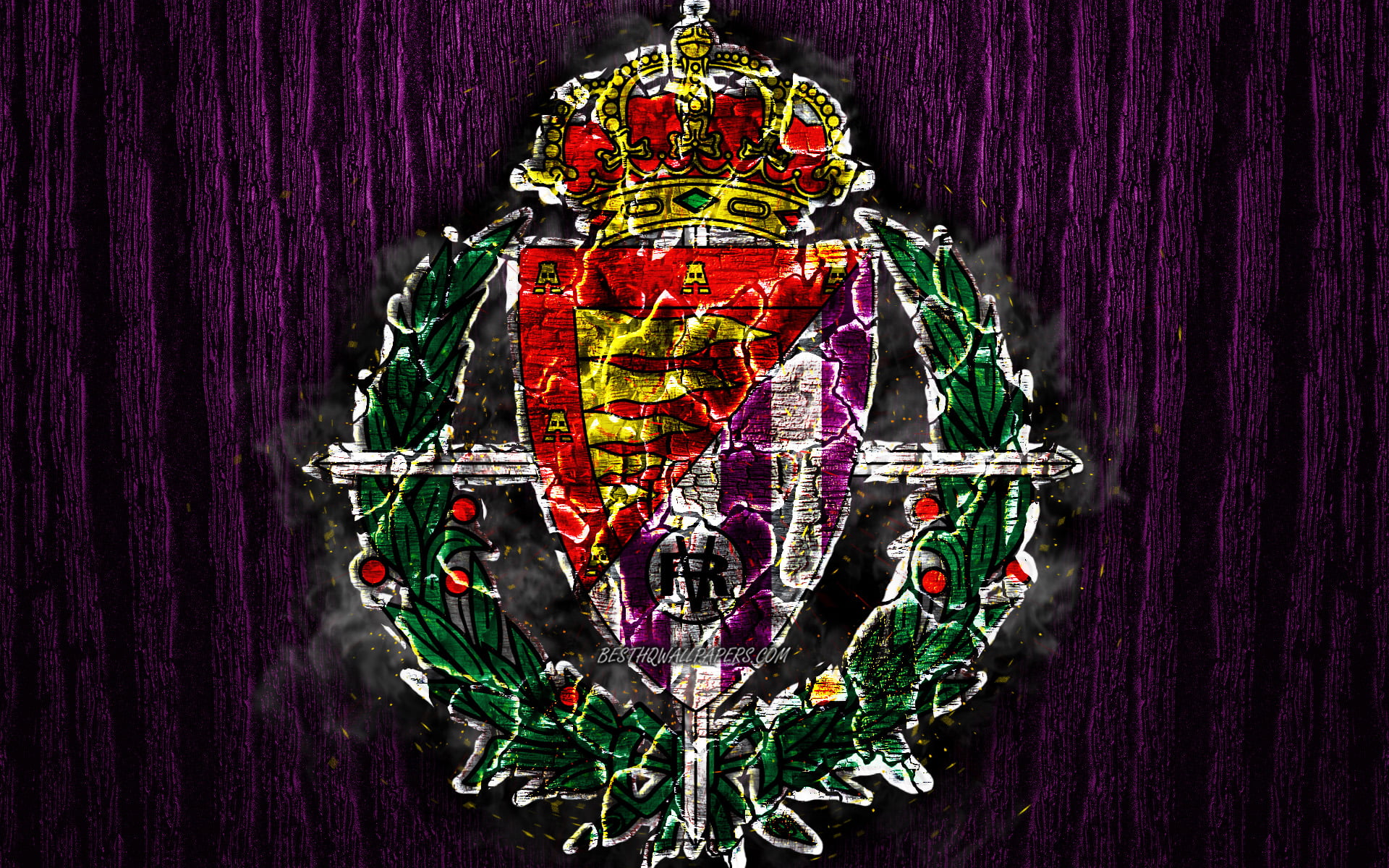 Soccer, Logo, Emblem, 1080P, Real Valladolid, HD Wallpaper