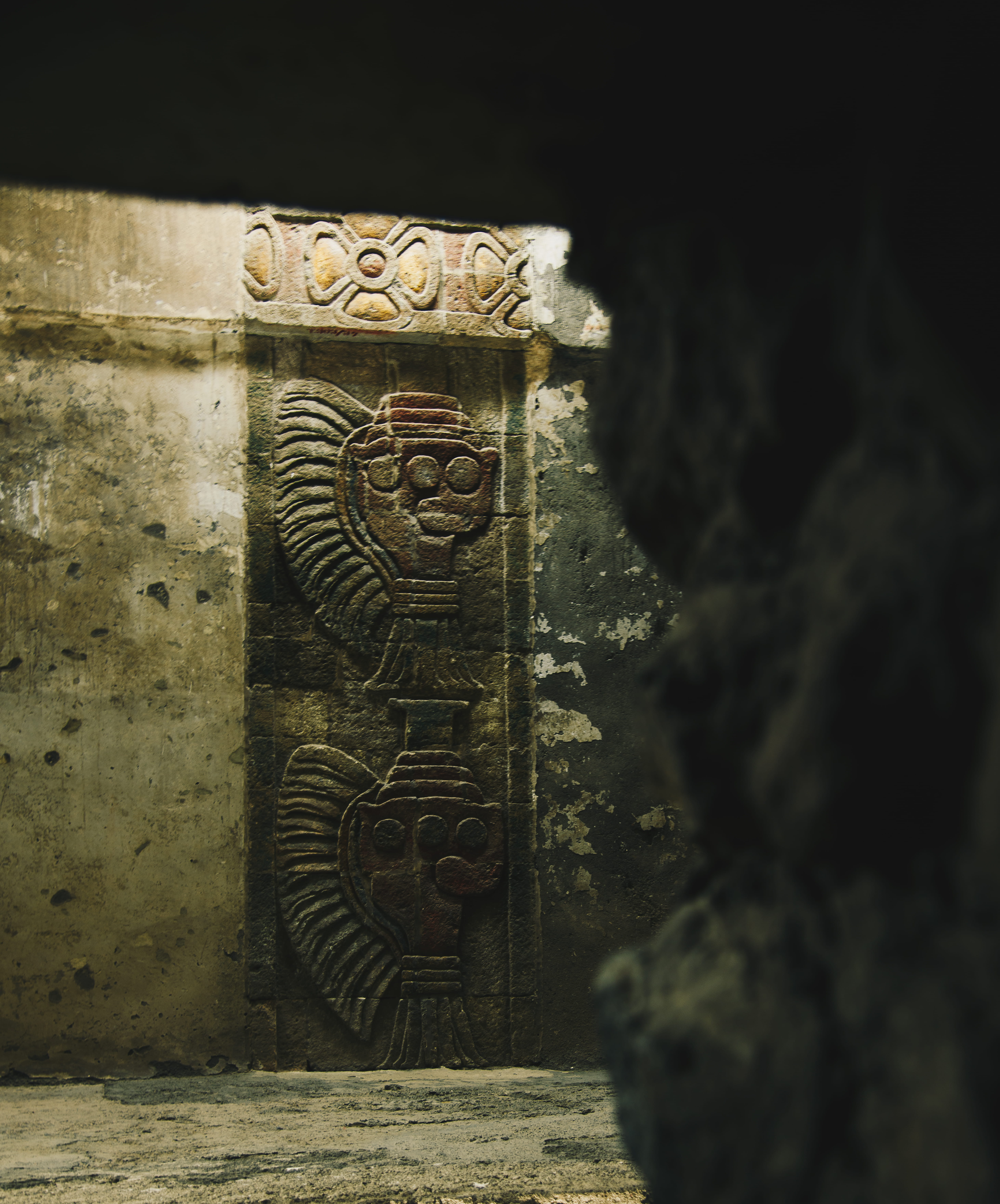 cave, craft, old, archaeology, crypt, representation, maya, day, carving, clothing, sculture, creativity, mexico, art, color, rocks, human representation, Phone HD Wallpaper