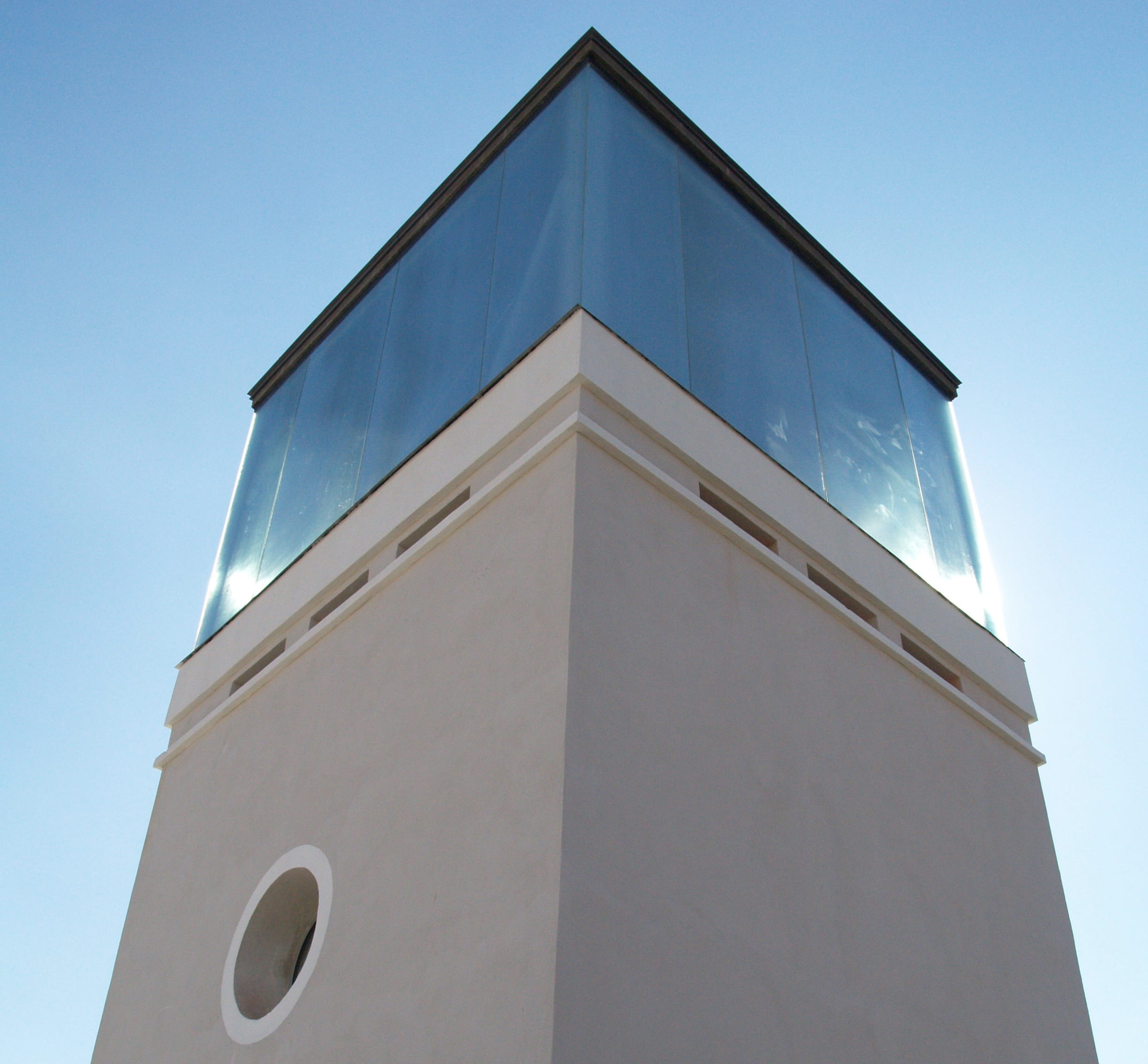 young, spain, no people, tower, facades, modern, built structure, window, 1080P, valladolid, day, sunny, youth space, clear sky, geometric shape, low angle view, HD Wallpaper