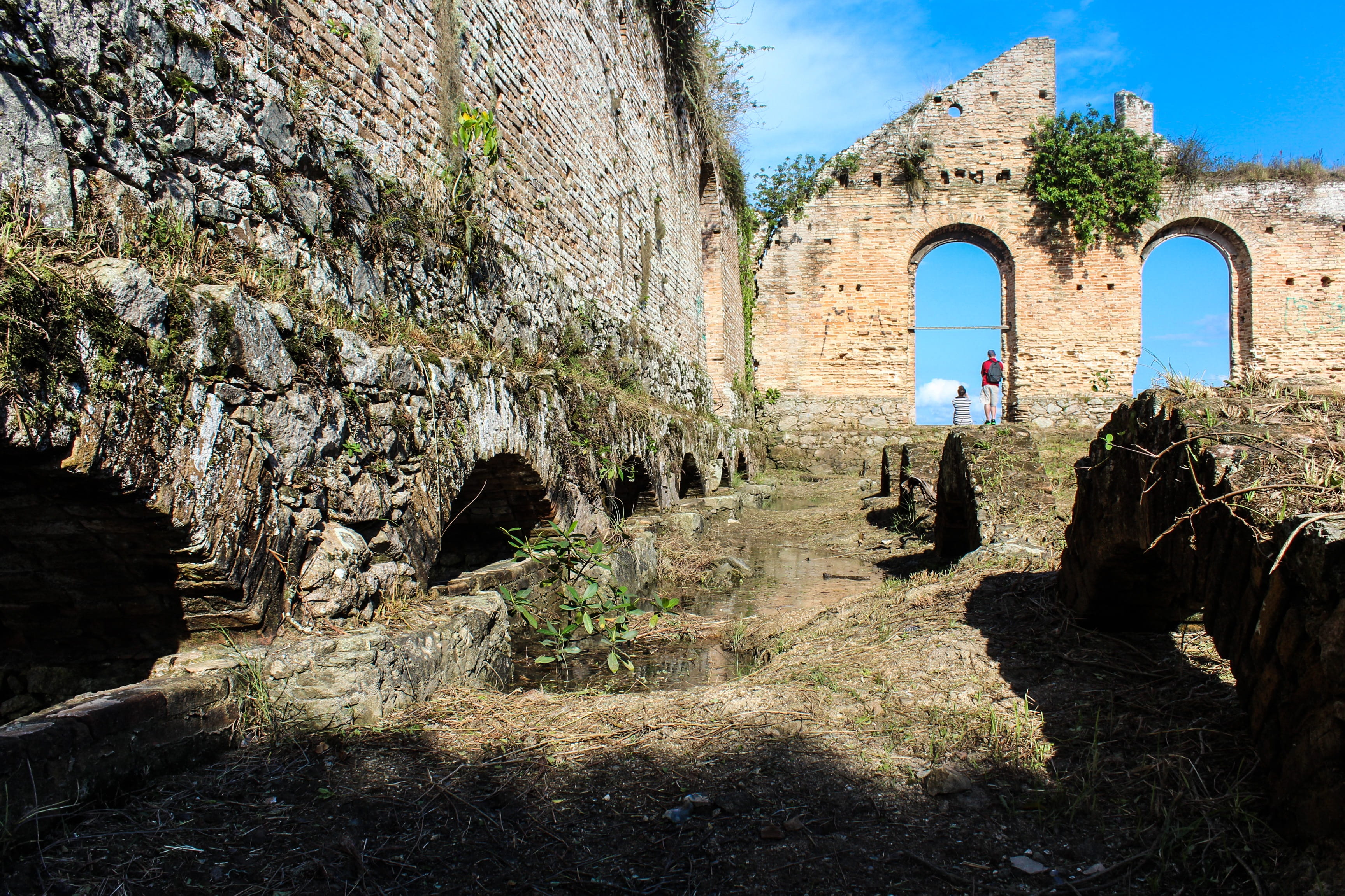 old, the past, old ruin, ancient, built structure, travel, antonina, stone wall, ruinas, building, ruins, antonina paraná, solid, mar, nature, 2K, day, HD Wallpaper