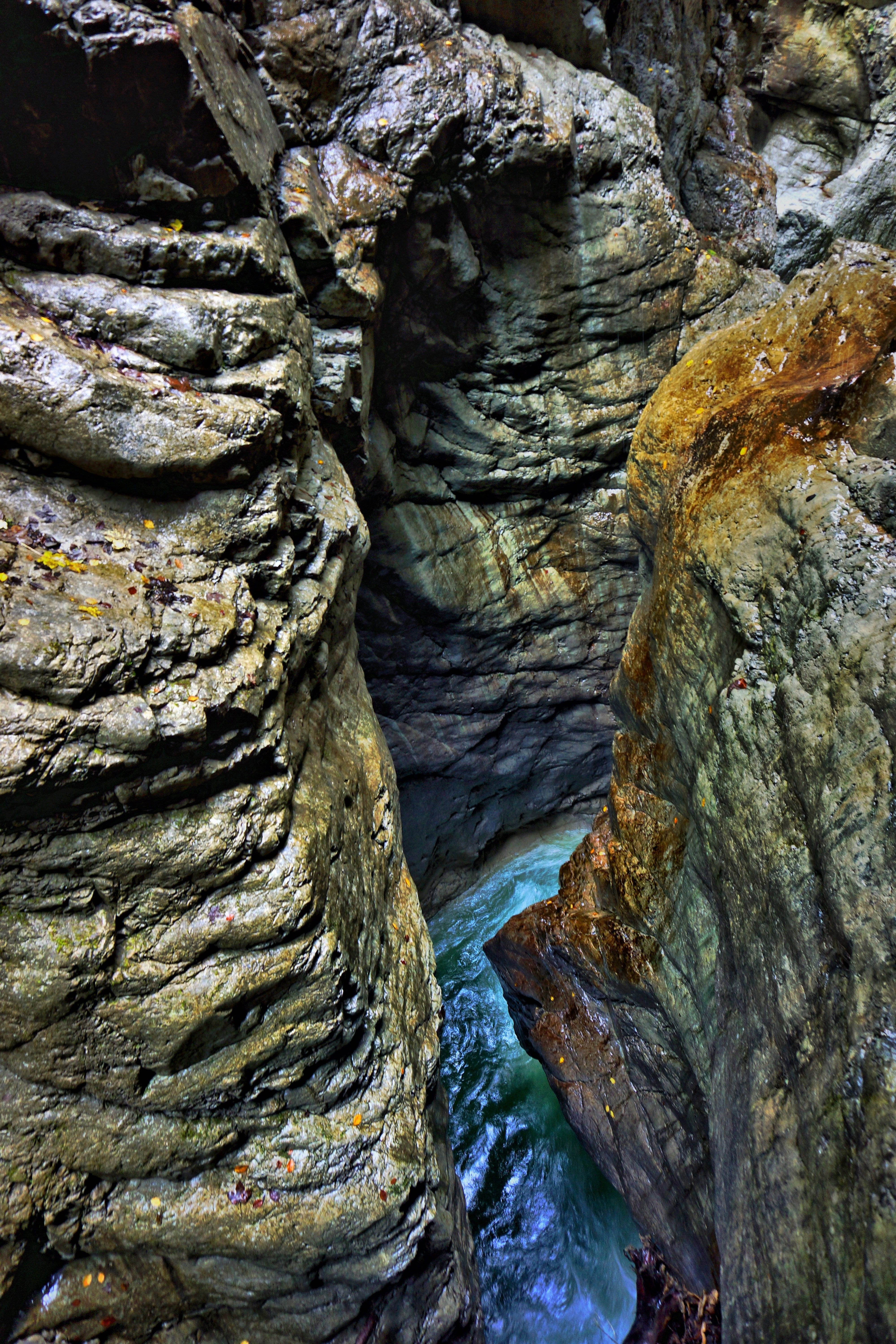 rock, torrent, germany, holiday, tree trunk, eroded, rough, outdoors, deep, hiking, full frame, no people, pattern, rock formation, travel, background, Phone HD Wallpaper