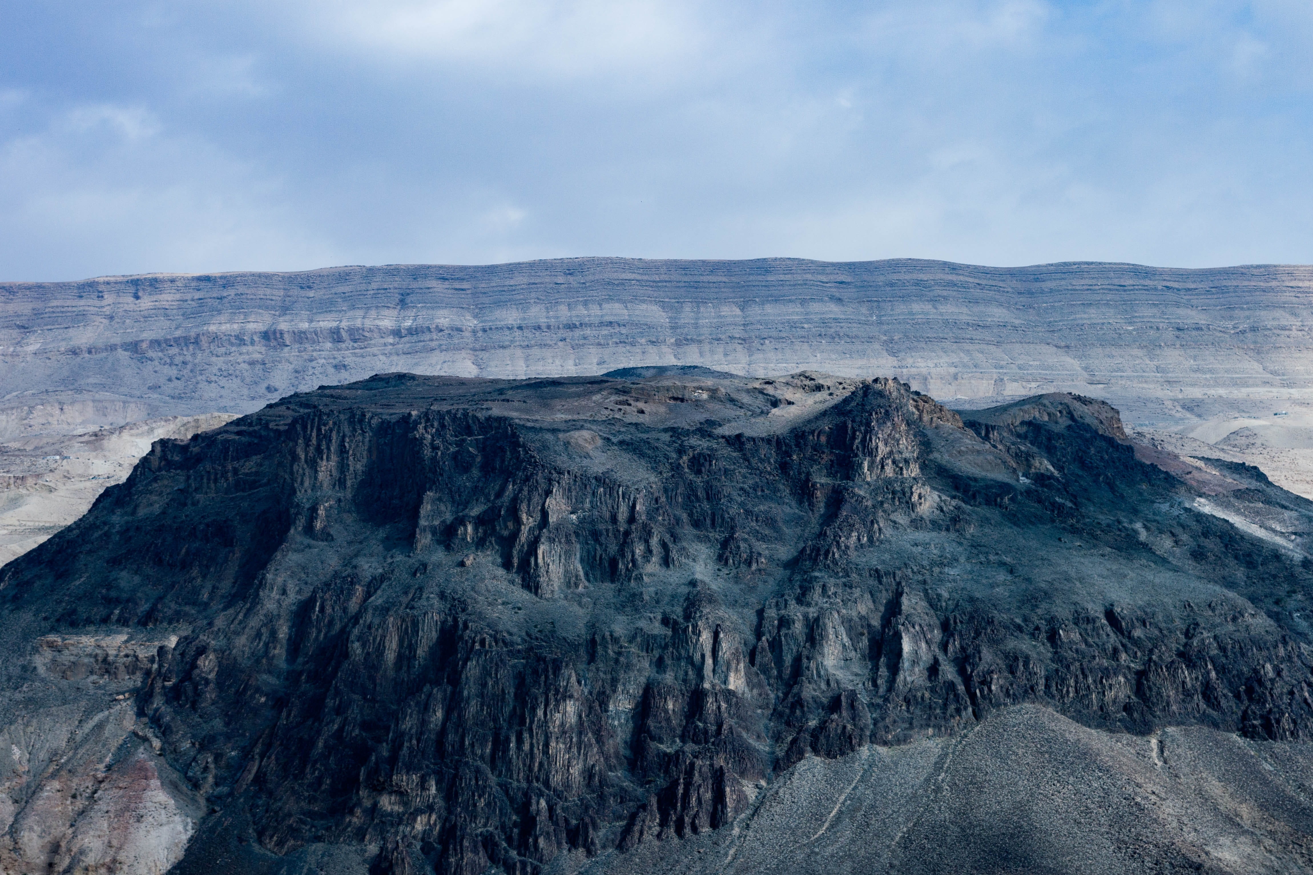 lue, tranquility, non-urban scene, day, landscape, geology, environment, beauty in nature, cold, outdoors, eroded, no people, mountainrange, remote, backgroundimage, HD Wallpaper