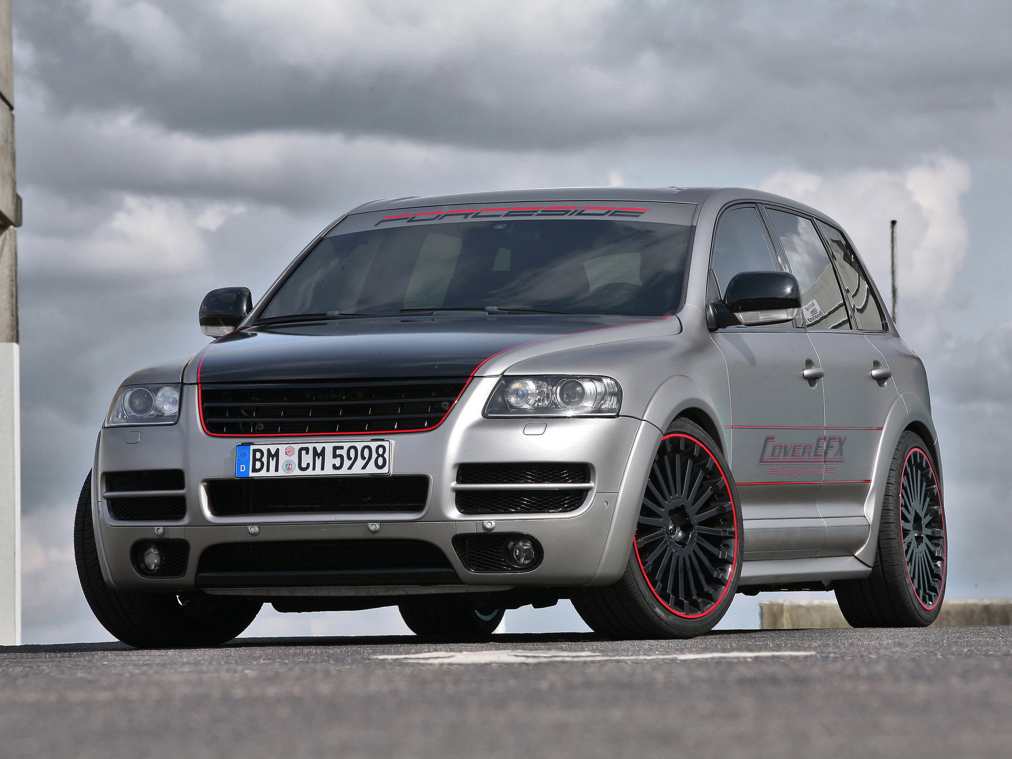 tuning, volkswagen, 2010, touareg, w12, 1080P, HD Wallpaper