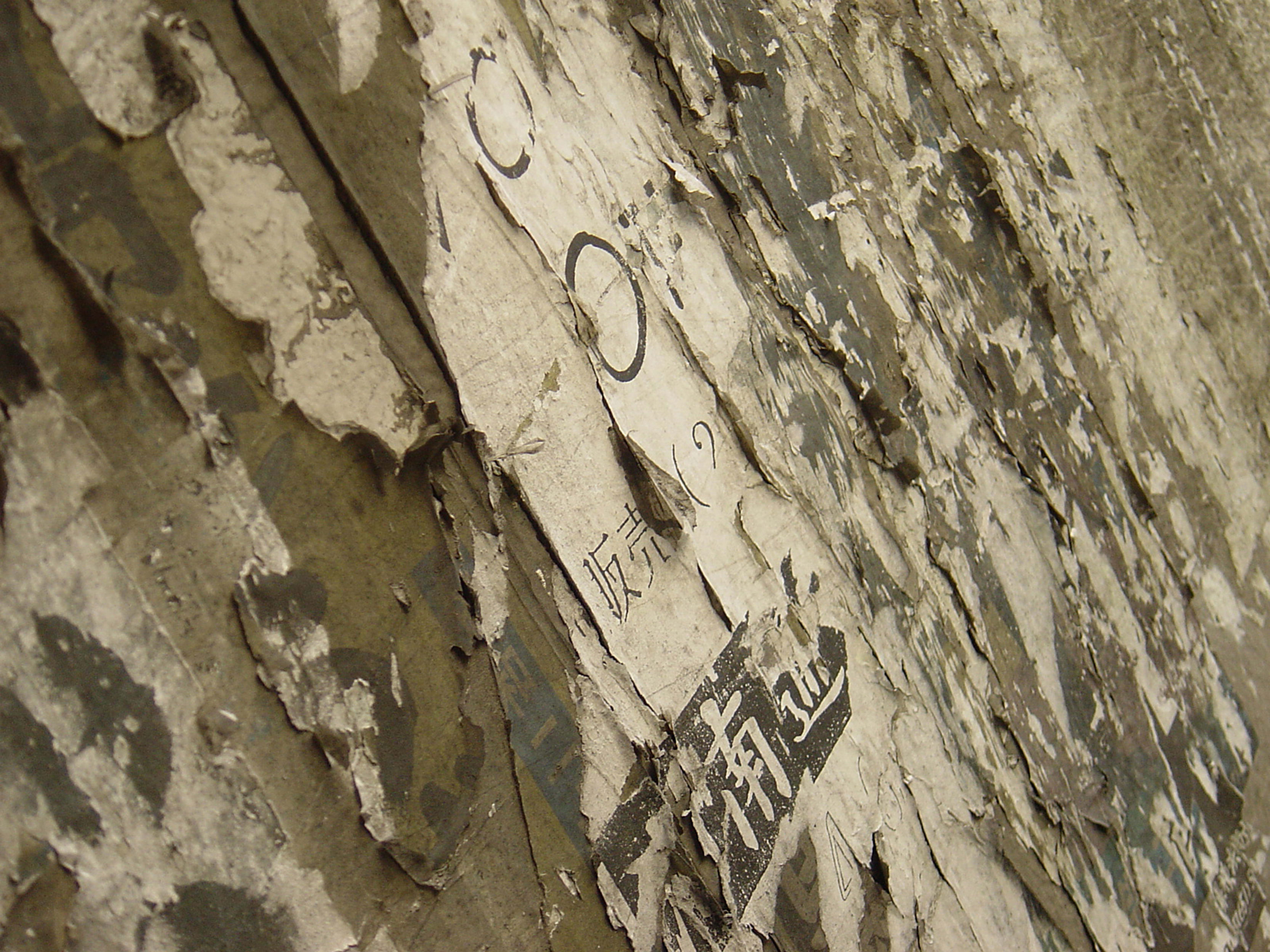 no people, 5K, backgrounds, the past, urban decay, texture, distress, paper, history, kamakura, high angle view, flypost, textured, nature, wall - building feature, HD Wallpaper