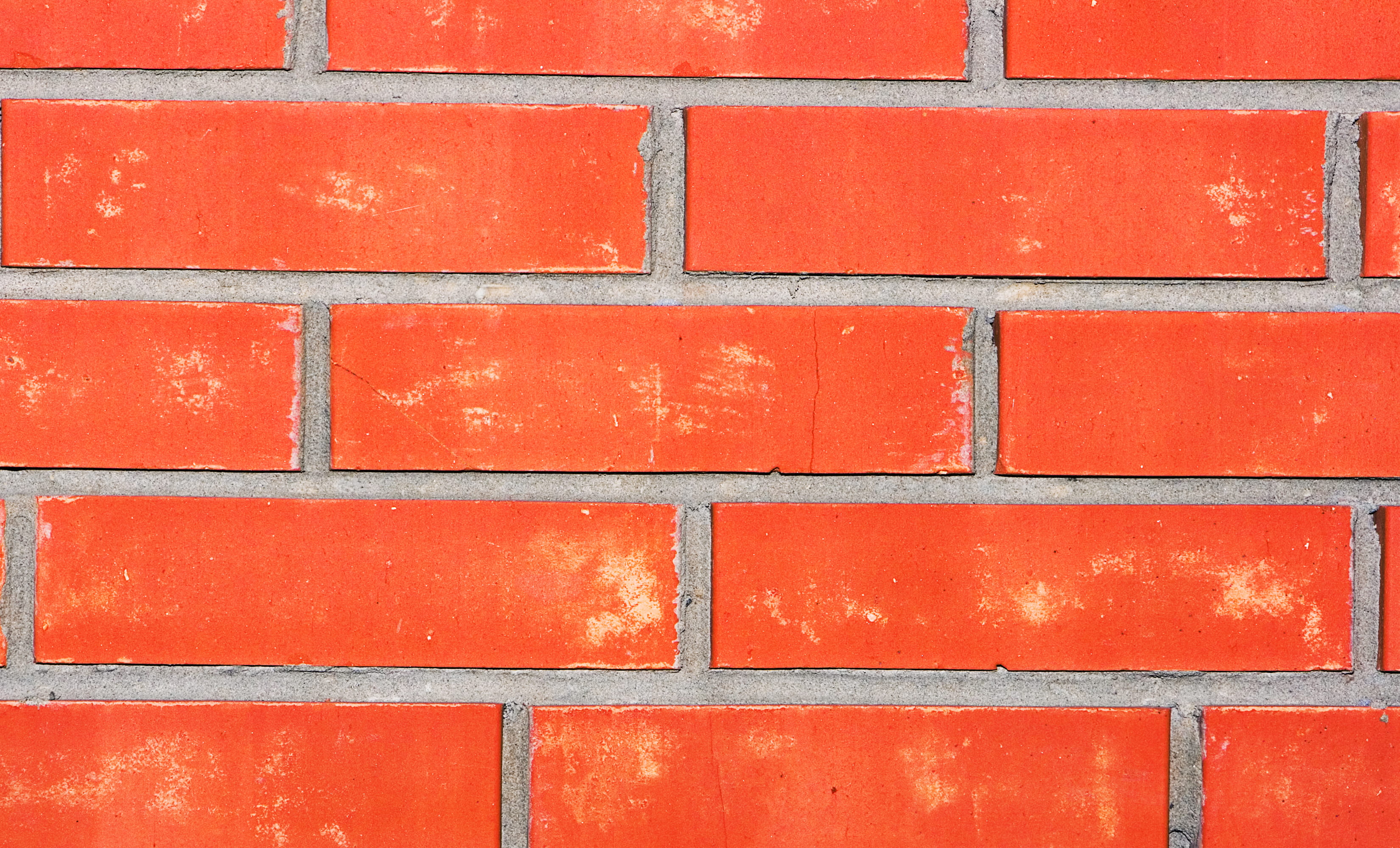 repetition, backgrounds, 2K, architecture, outdoors, red, no people, pattern, day, arrangement, wall, full frame, in a row, brick, built structure, background, HD Wallpaper