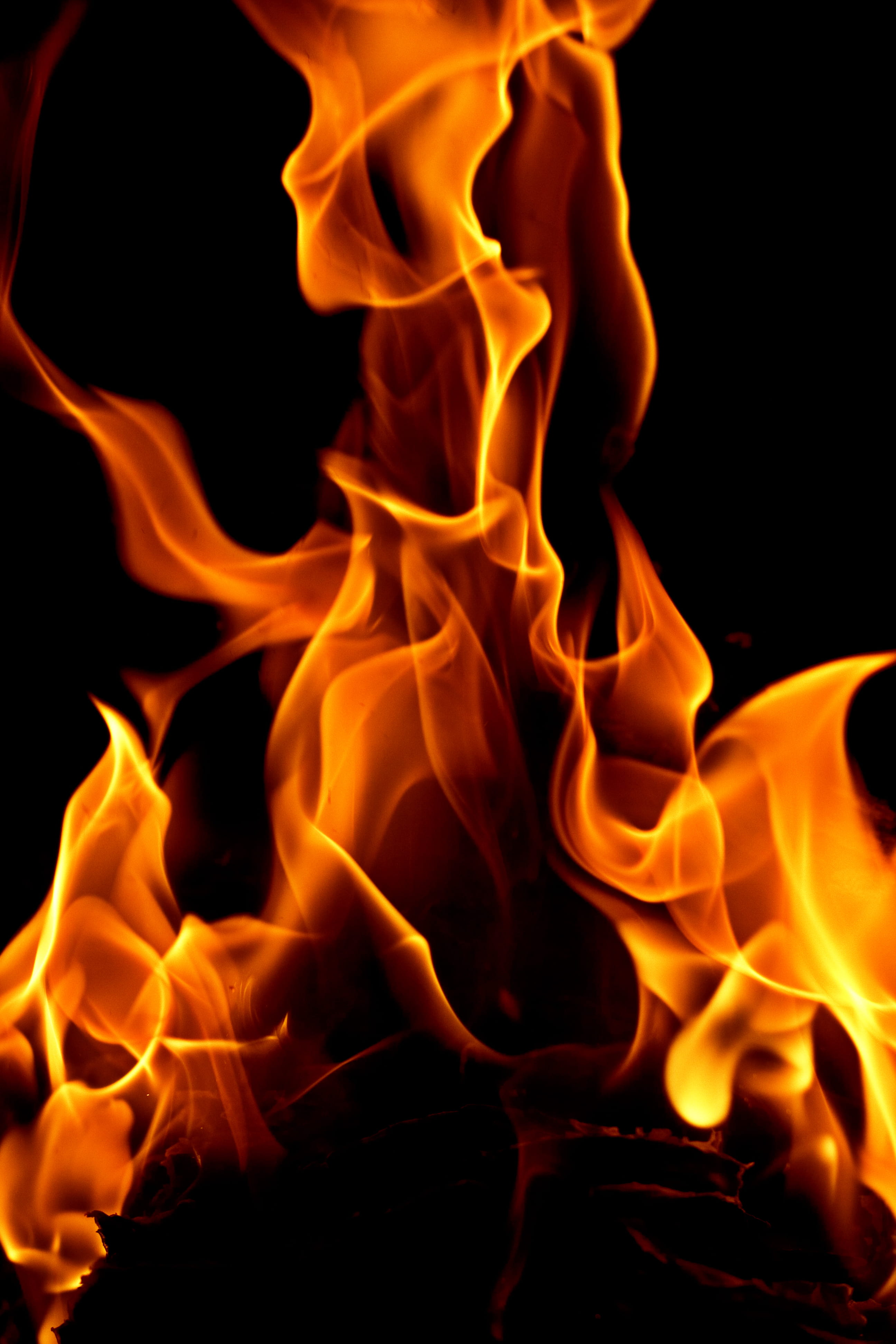 campfire, sign, burning, orange color, bonfire, motion, con2011, inferno, abstract, communication, heat, warning sign, close-up, backgrounds, blazing, no people, Phone HD Wallpaper