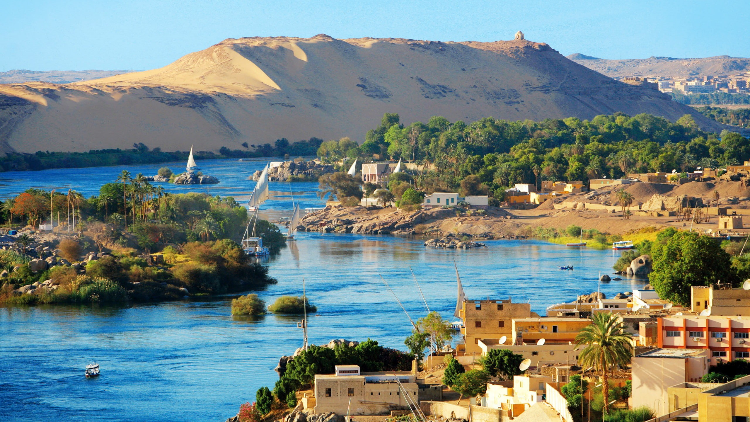 Aswan, 2K, Towns, HD Wallpaper