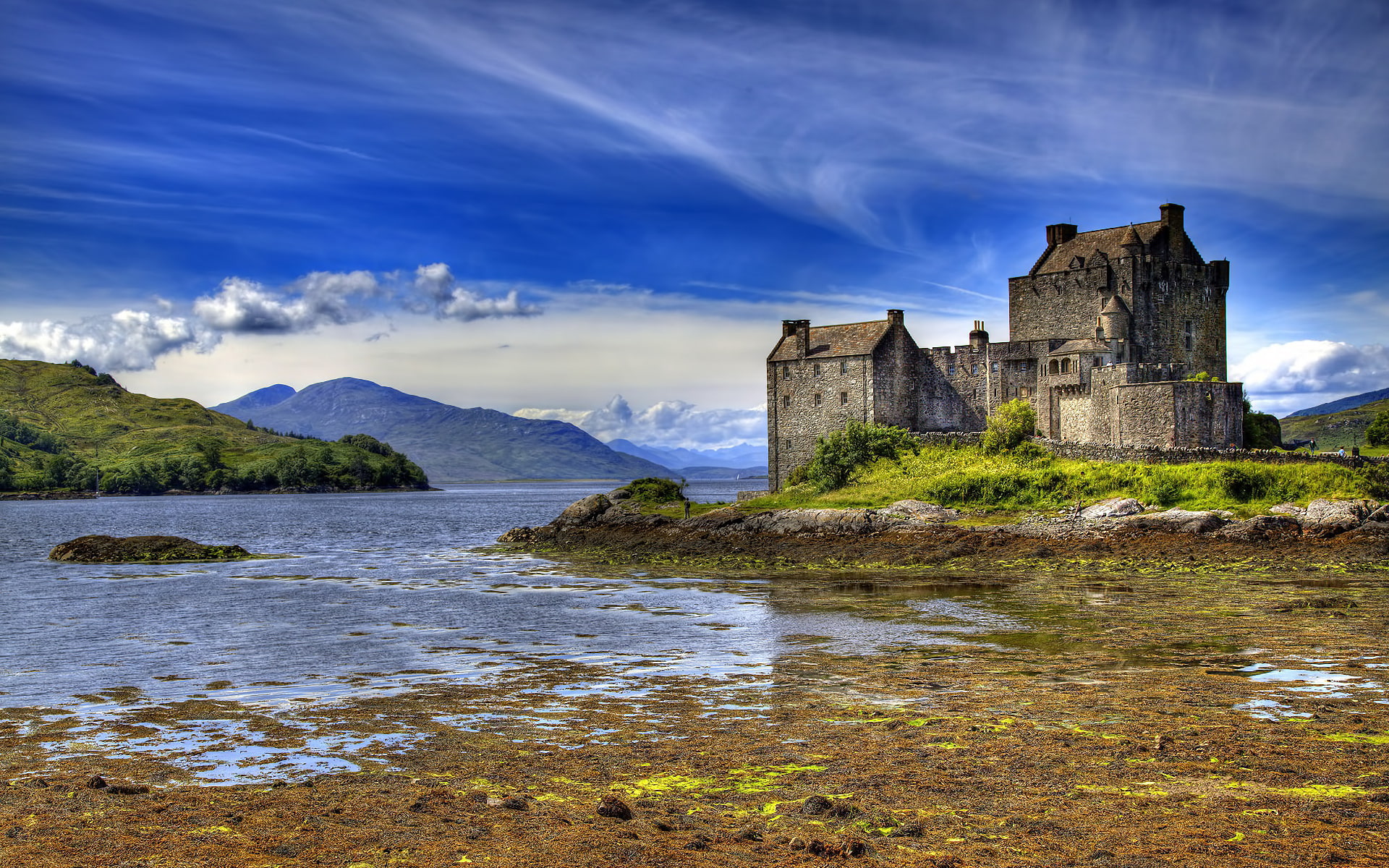 1080P, Castles, Castle Eilean Donan, HD Wallpaper