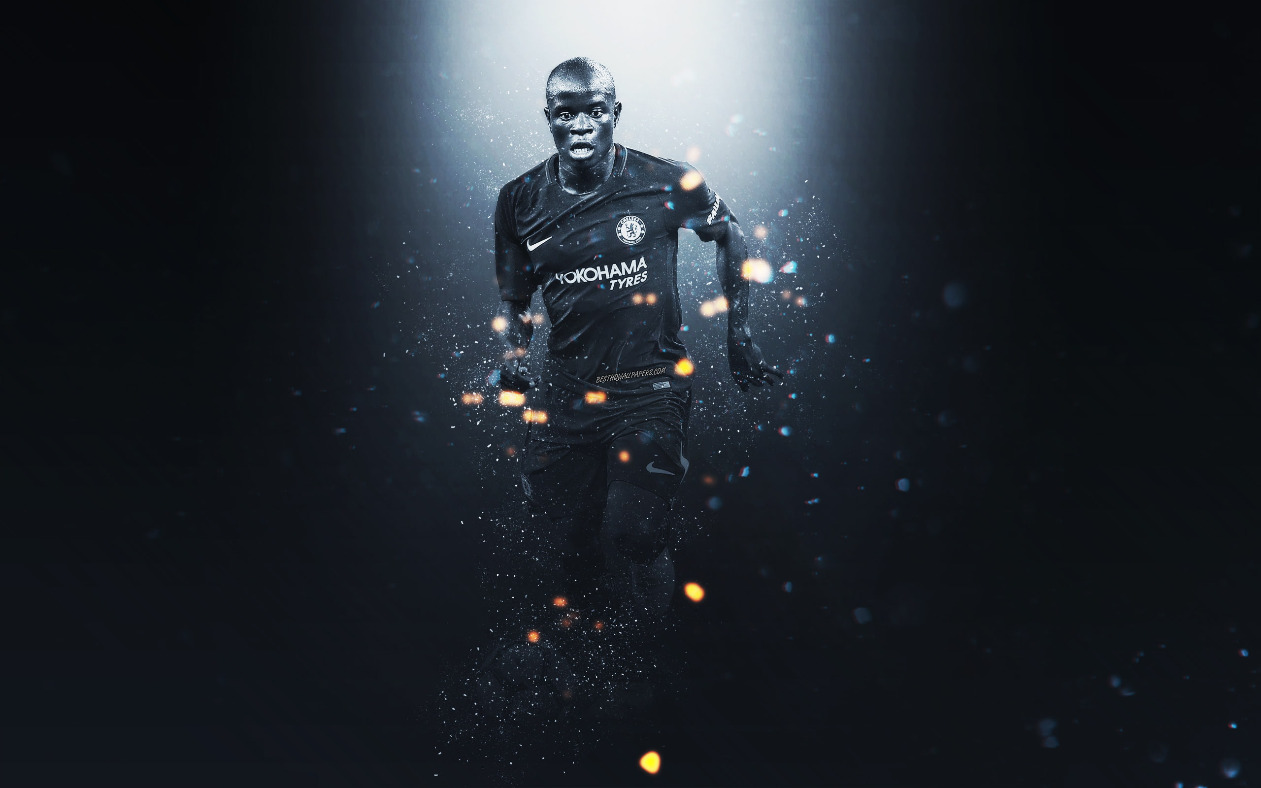 Chelsea F.C., 2K, Soccer, NGolo Kanté, French, HD Wallpaper