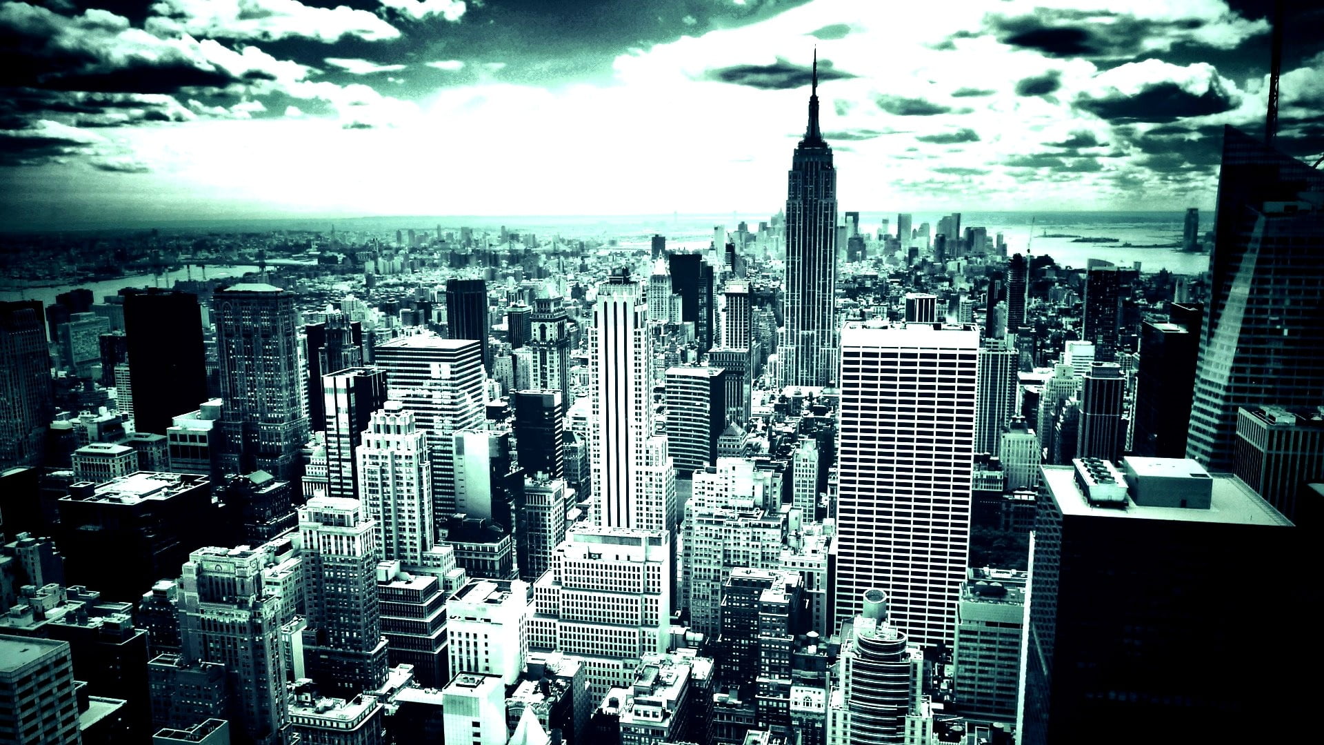 crowd, crowded, built structure, financial district, tower, 1080P, tall - high, building exterior, city, office, downtown district, New York City, photo, HD Wallpaper