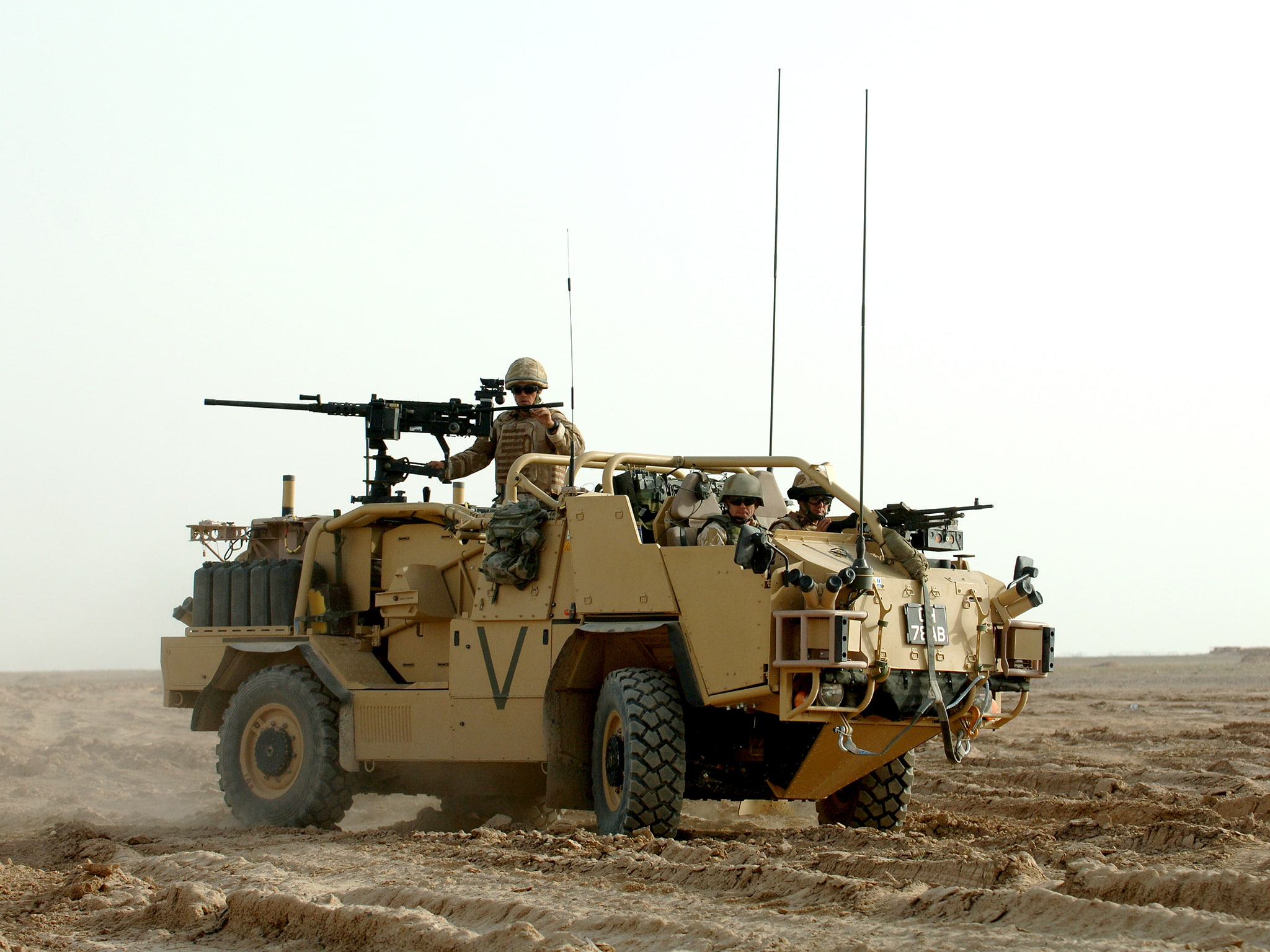 weapons, vehicle, jackal, 2010, patrol, military, weapon, 4x4, 1080P, HD Wallpaper