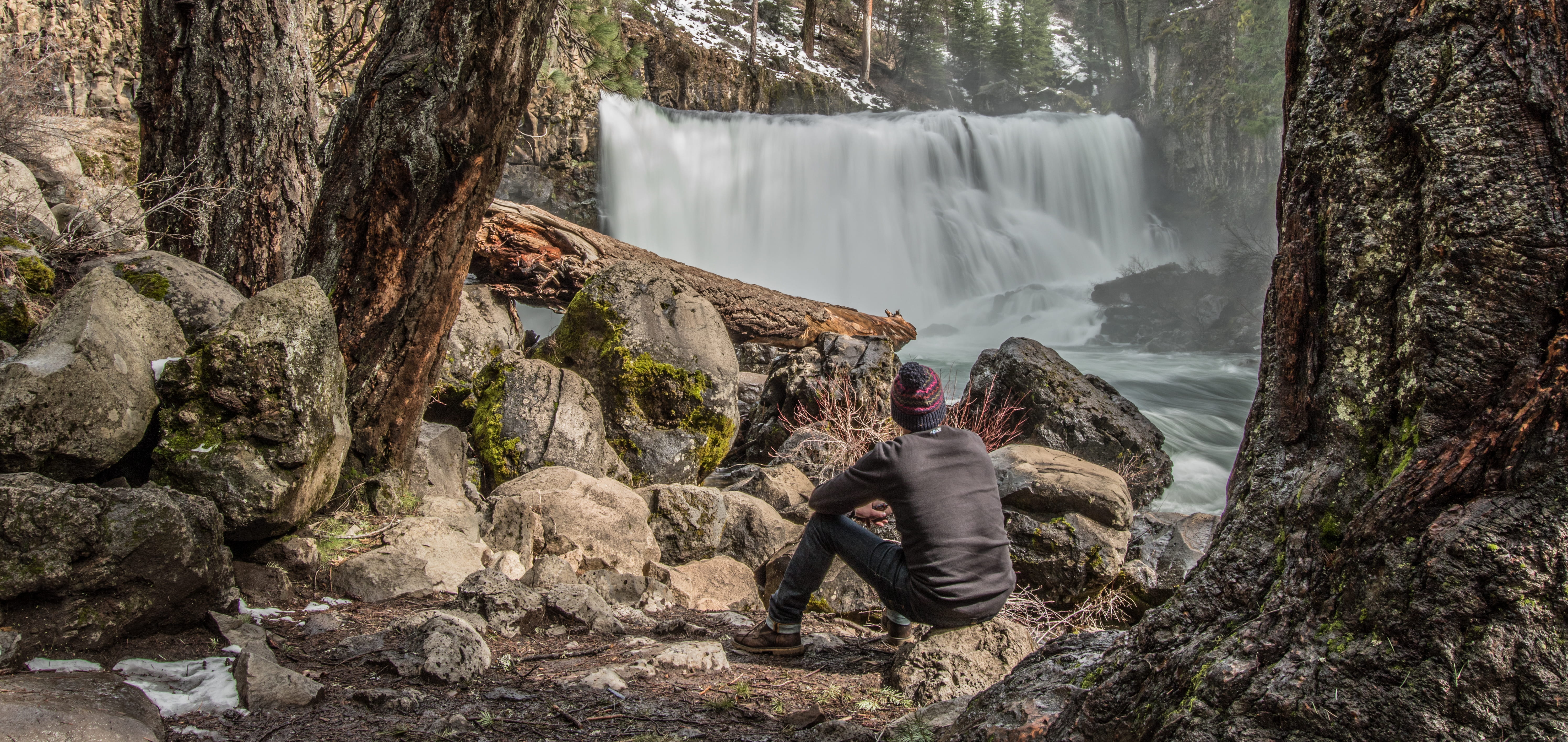 trees, real people, rocks, men, tree, rock, solid, lost, backpacking, long exposure, united states, beauty, oaks, amazing, walking, view, flowing, peace, HD Wallpaper