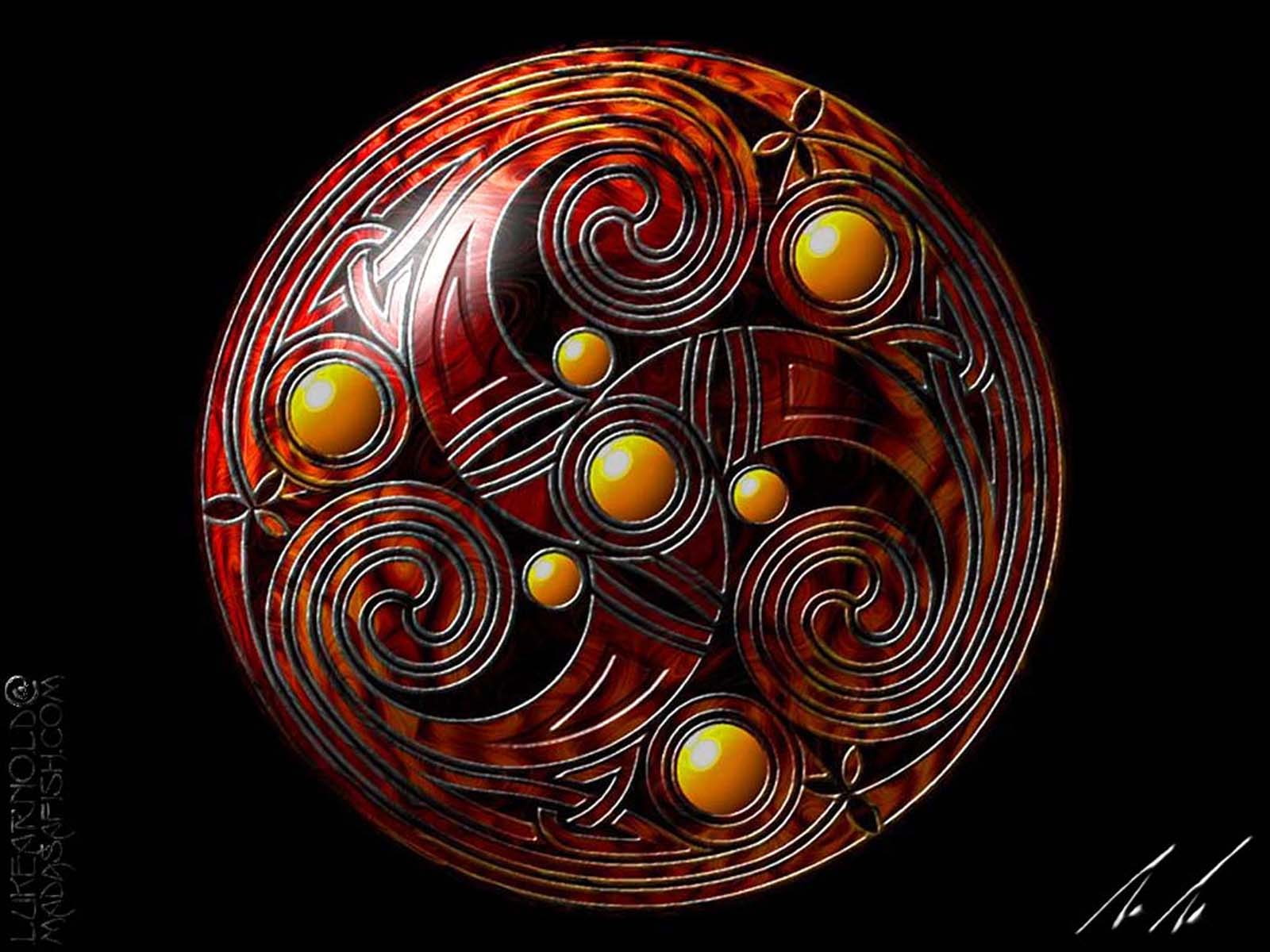 Celtic Knot, Celtic, Artistic, 720P, HD Wallpaper