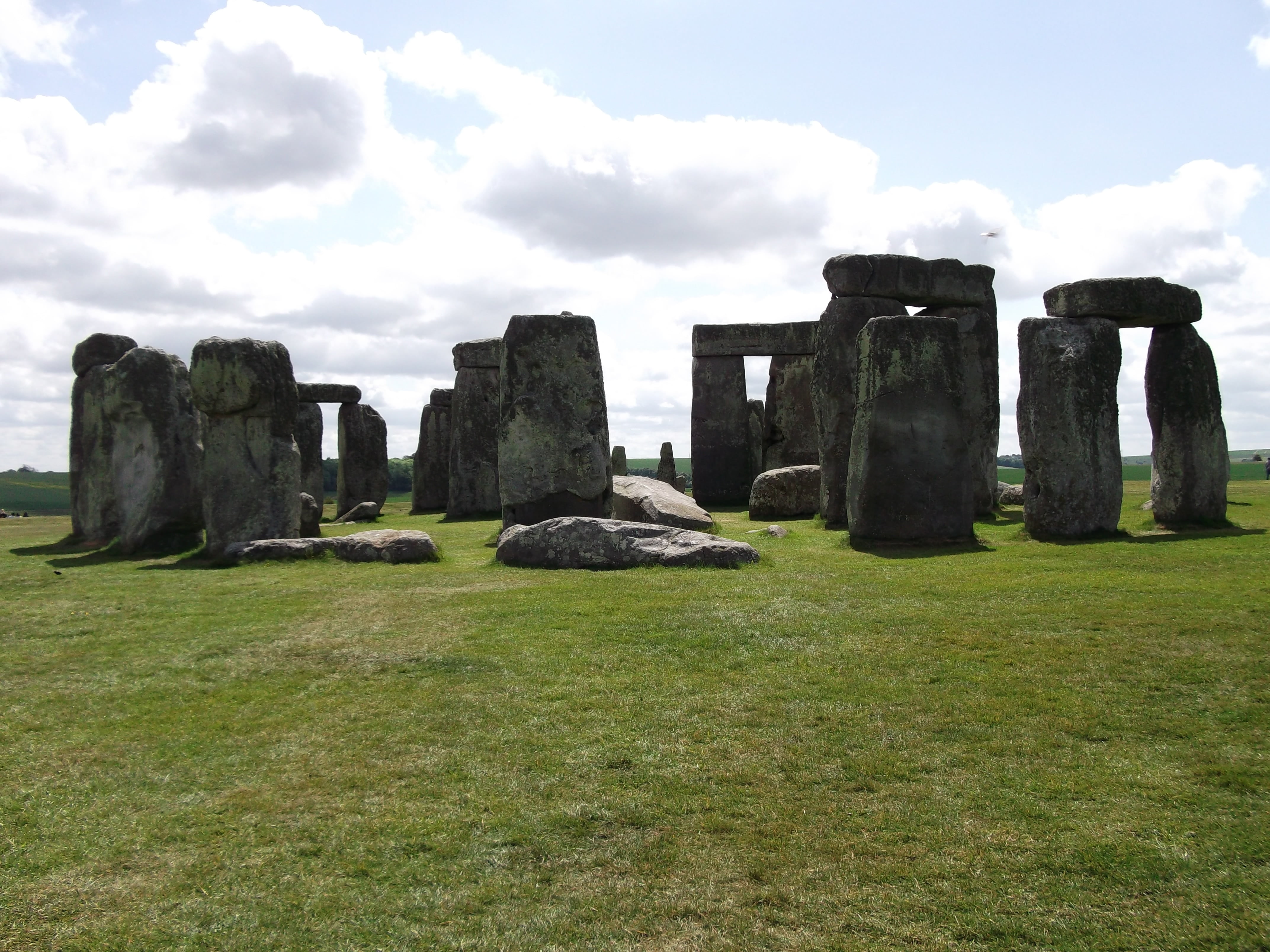 ancient history, travel destinations, ancient, land, cloud - sky, religion, prehistoric, culture, the past, day, architecture, outdoors, field, grass, no people, HD Wallpaper