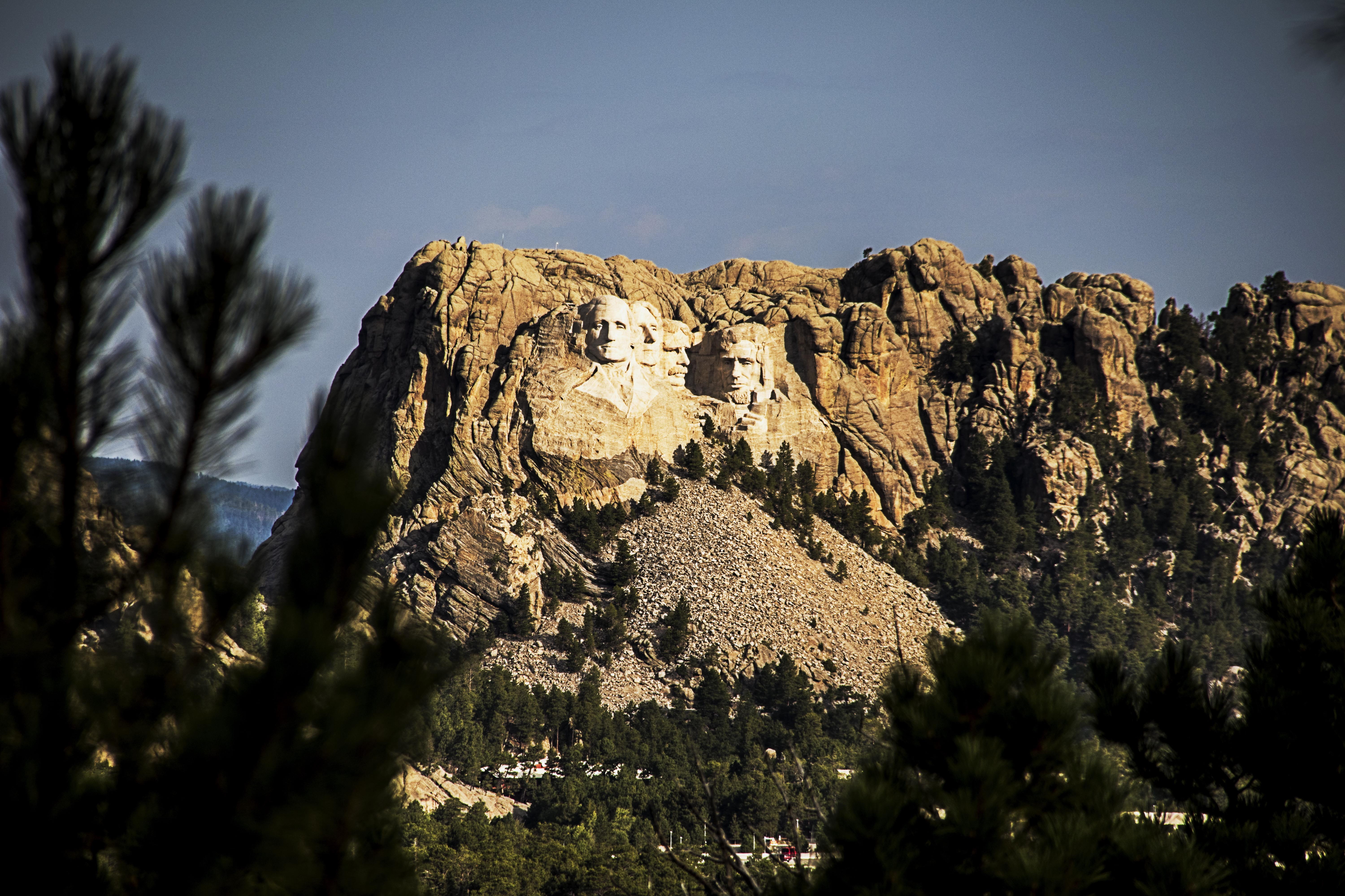 monument, formation, mountain, national, solid, rock, tranquil scene, 5K, semi-arid, tranquility, faces, landscape, sightseeing, park, beauty in nature, HD Wallpaper
