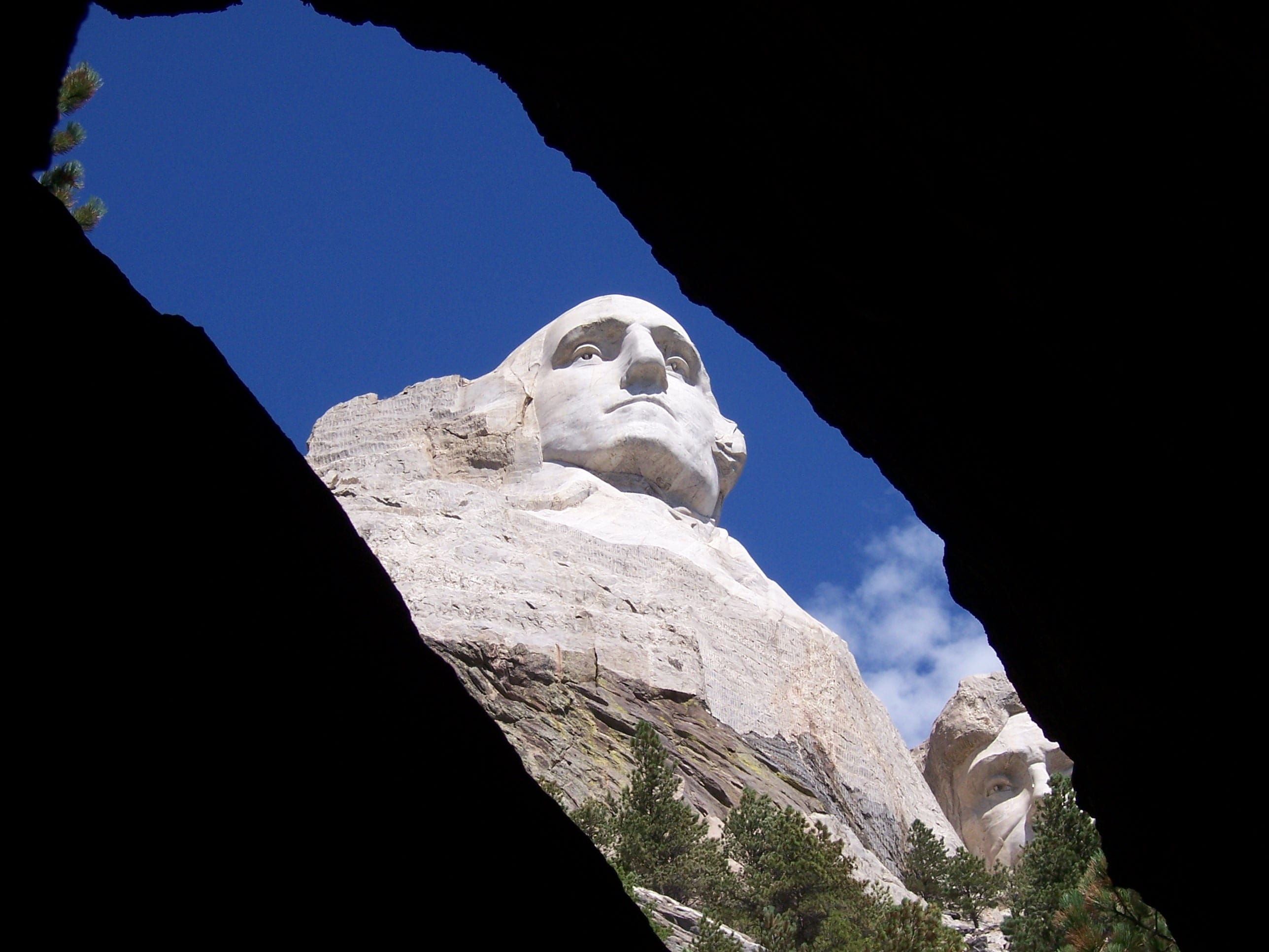 human representation, Mount Rushmore, mountain, statue, nature, rock, craft, representation, rock - object, clear sky, no people, art and craft, 2K, solid, HD Wallpaper