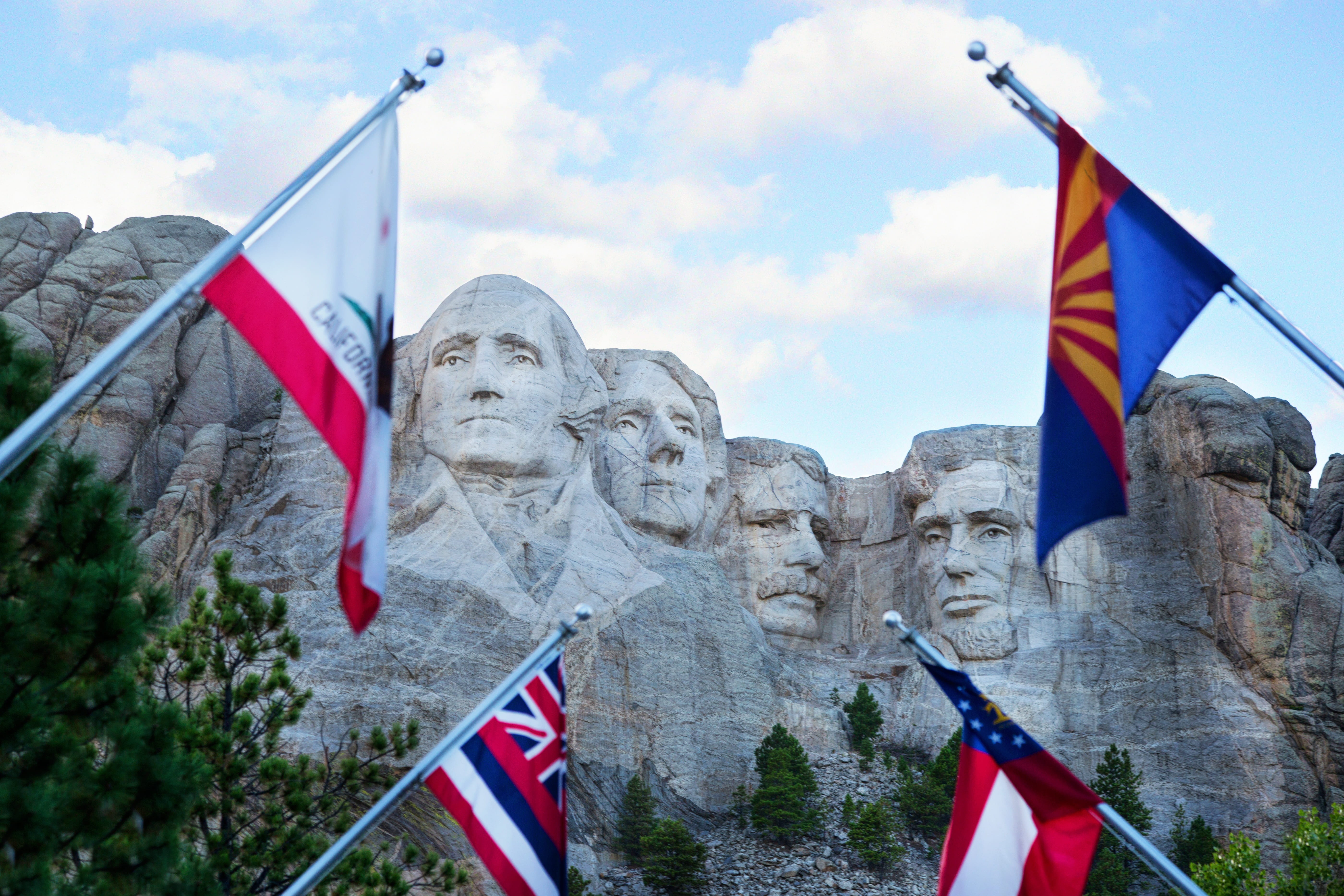 human representation, rushmore, independence, tourism, monument, the past, memorial, mount rushmore, patriotism, sky, government, history, statue, emotion, HD Wallpaper