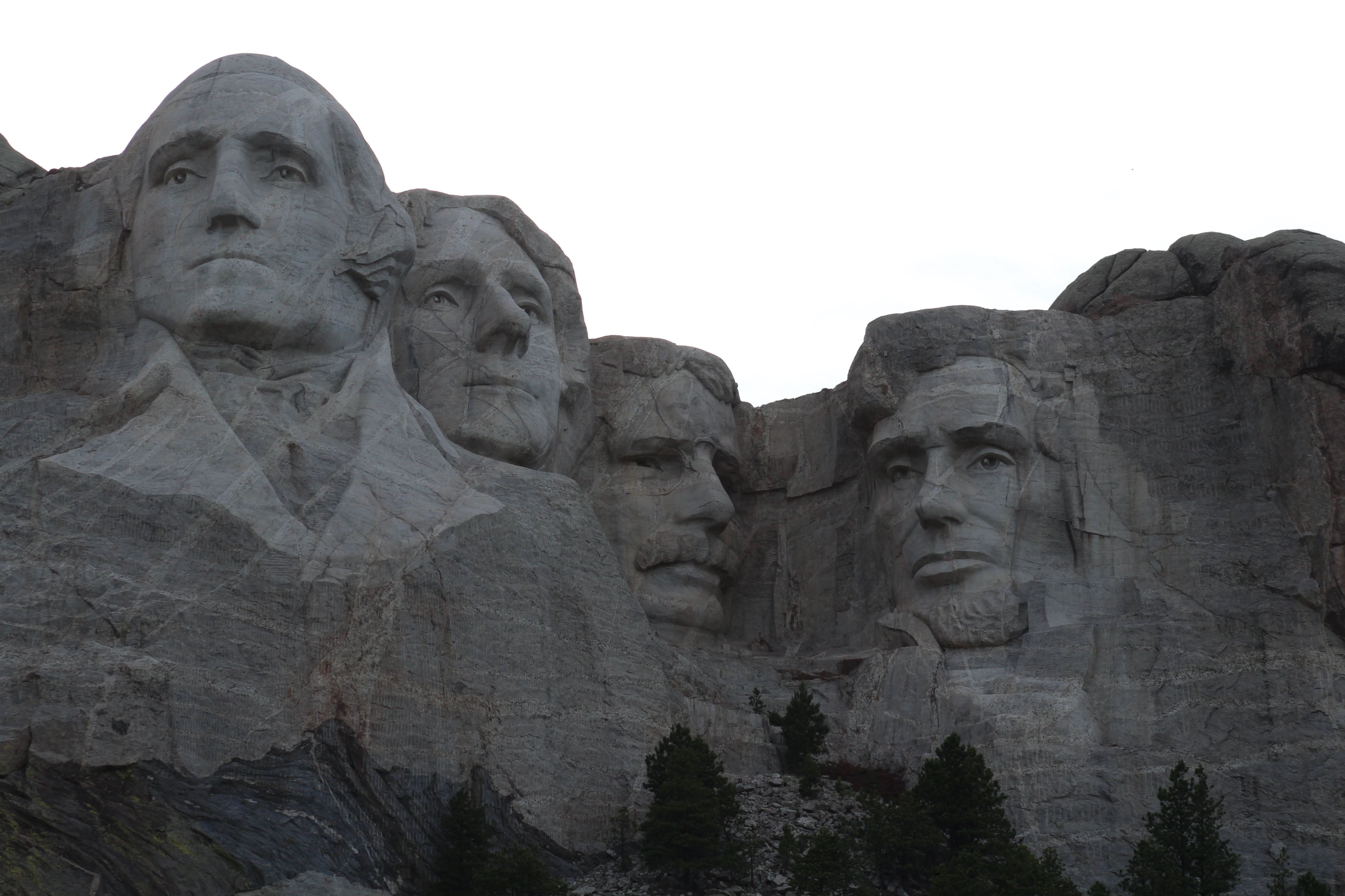 craft, statue, 5K, clear sky, mount rushmore, travel, architecture, archaeology, tourism, travel destinations, human representation, creativity, sky, nature, HD Wallpaper