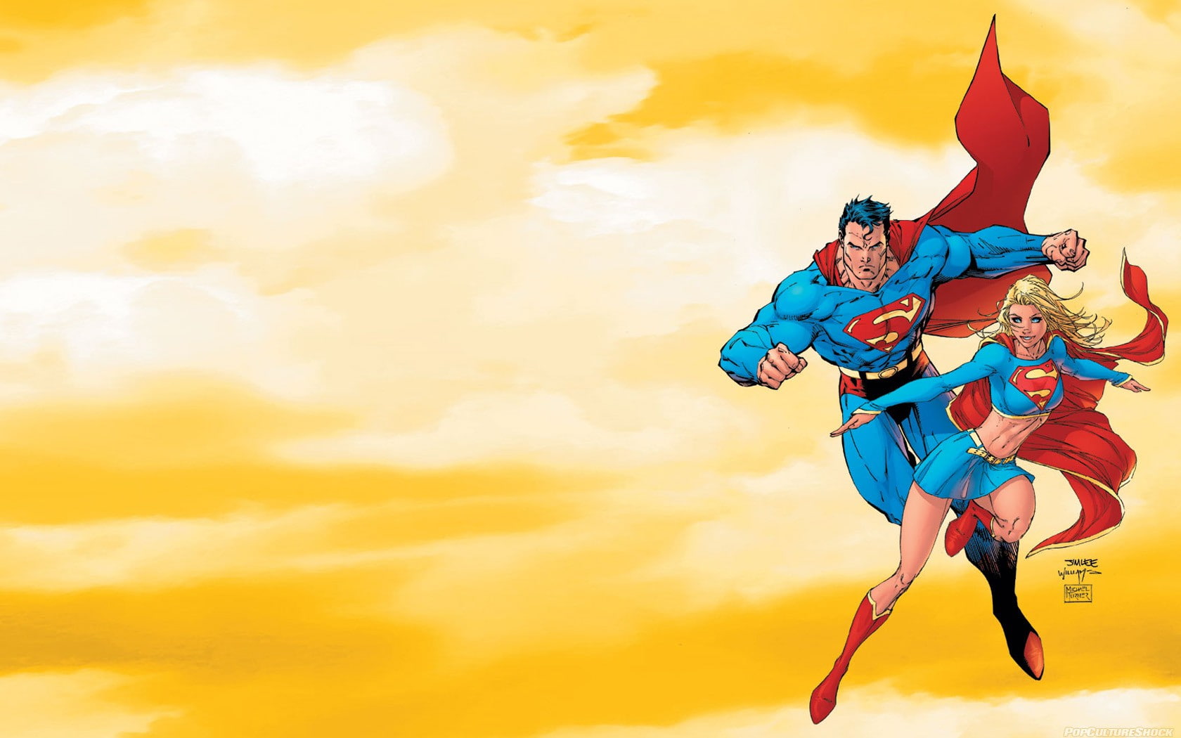 turner, 720P, michael, supergirl, superman, comics, superheroes, HD Wallpaper