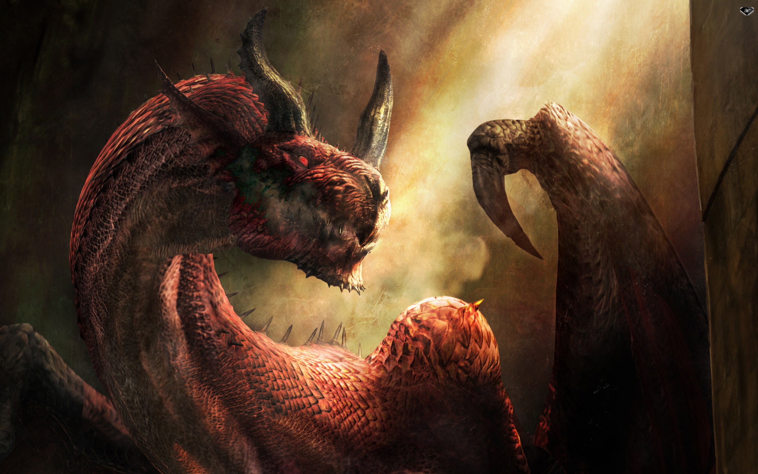 dogma, fantasy, dragon 039 s, 2K, dragon, HD Wallpaper