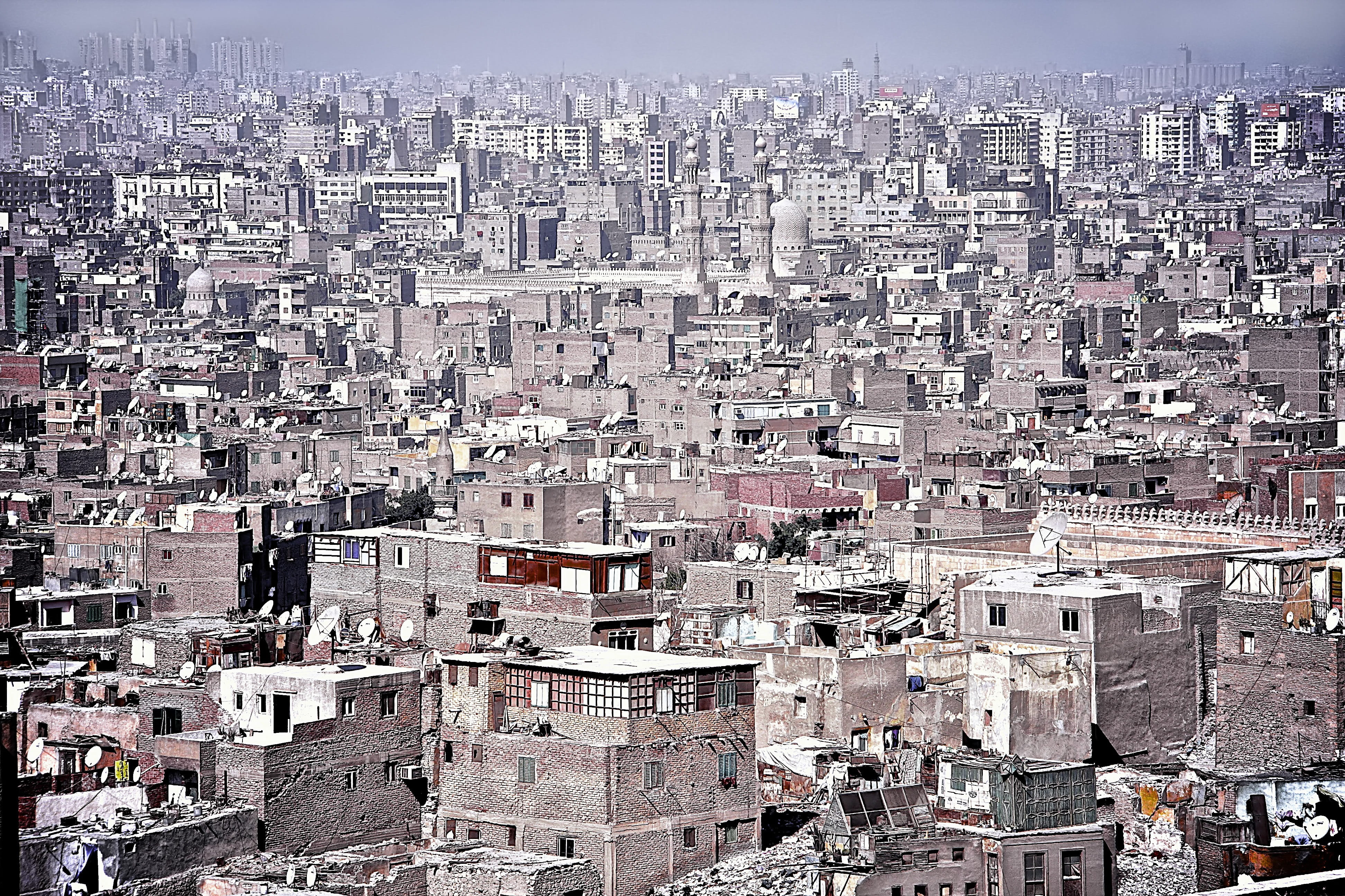 cityscape, high angle view, city, day, residential district, town, travel destinations, community, skyline, townscape, skyscraper, crowded, architecture, HD Wallpaper