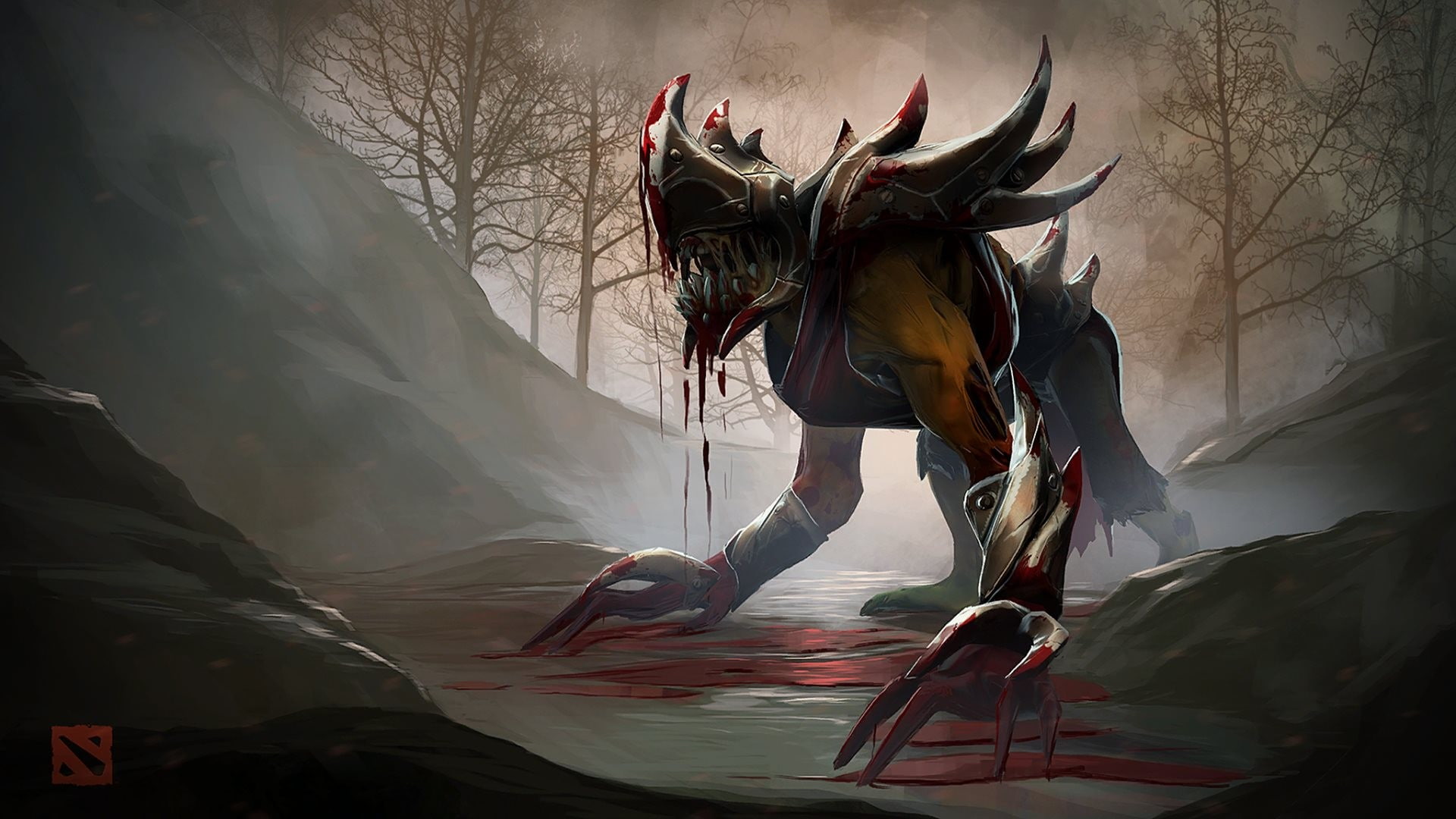 hero, Valve, Defense of the ancient, Dota 2, Valve Corporation, lifestealer, 1080P, Dota, video games, HD Wallpaper