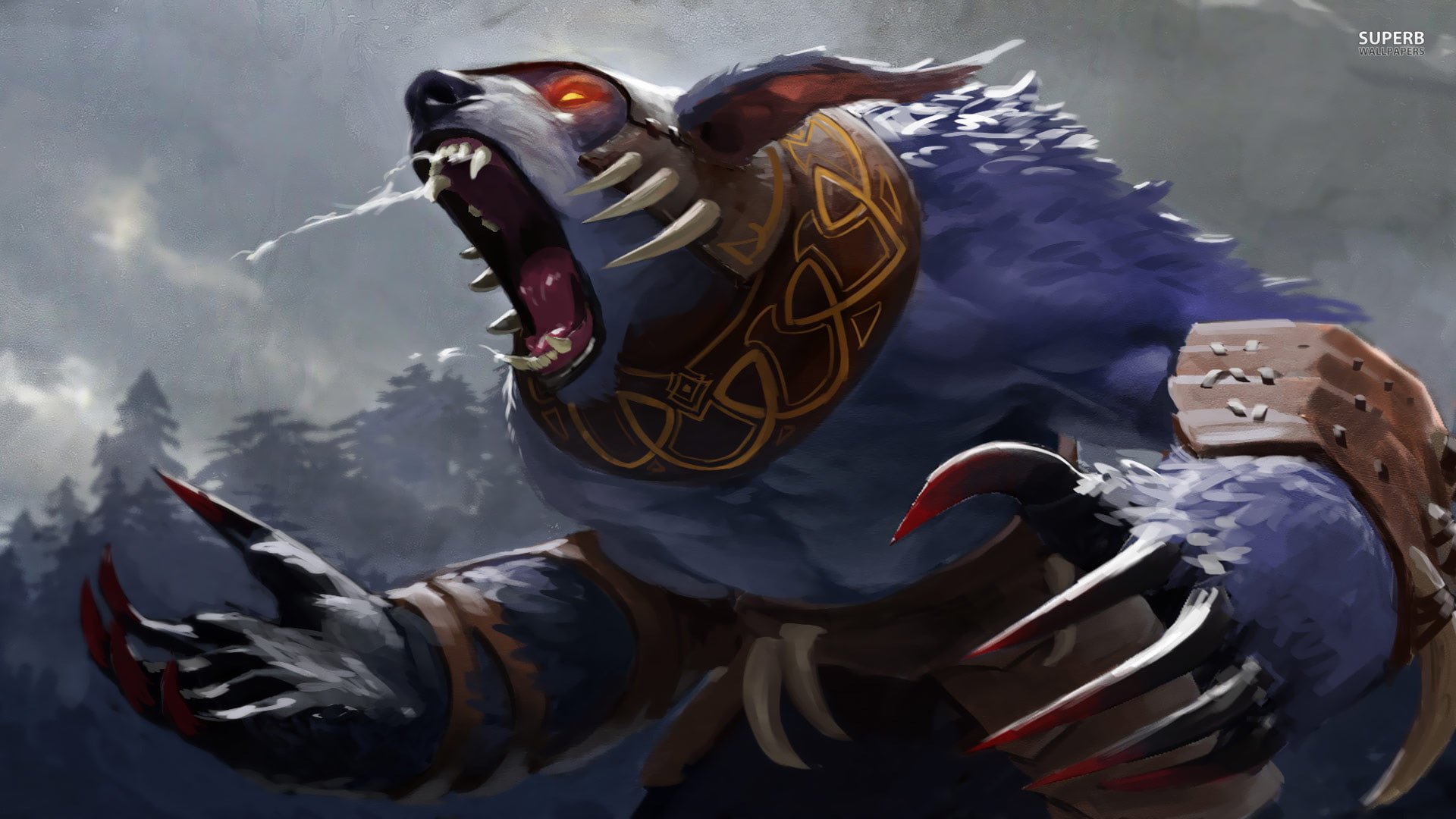 1920x1080, Ursa, ultra hd, 4K, 1080P, games, dotA 2, HD Wallpaper