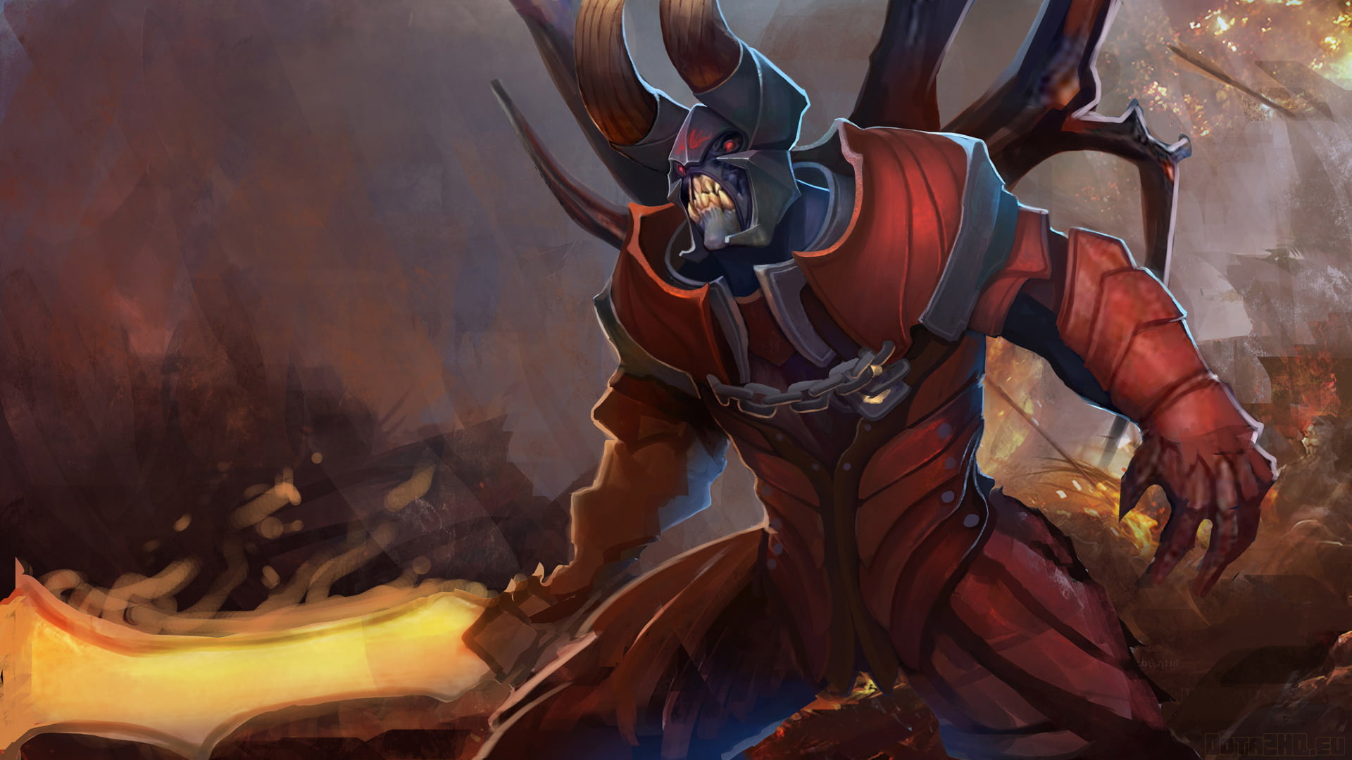 doombringer, dota, lucifer, 1080P, HD Wallpaper