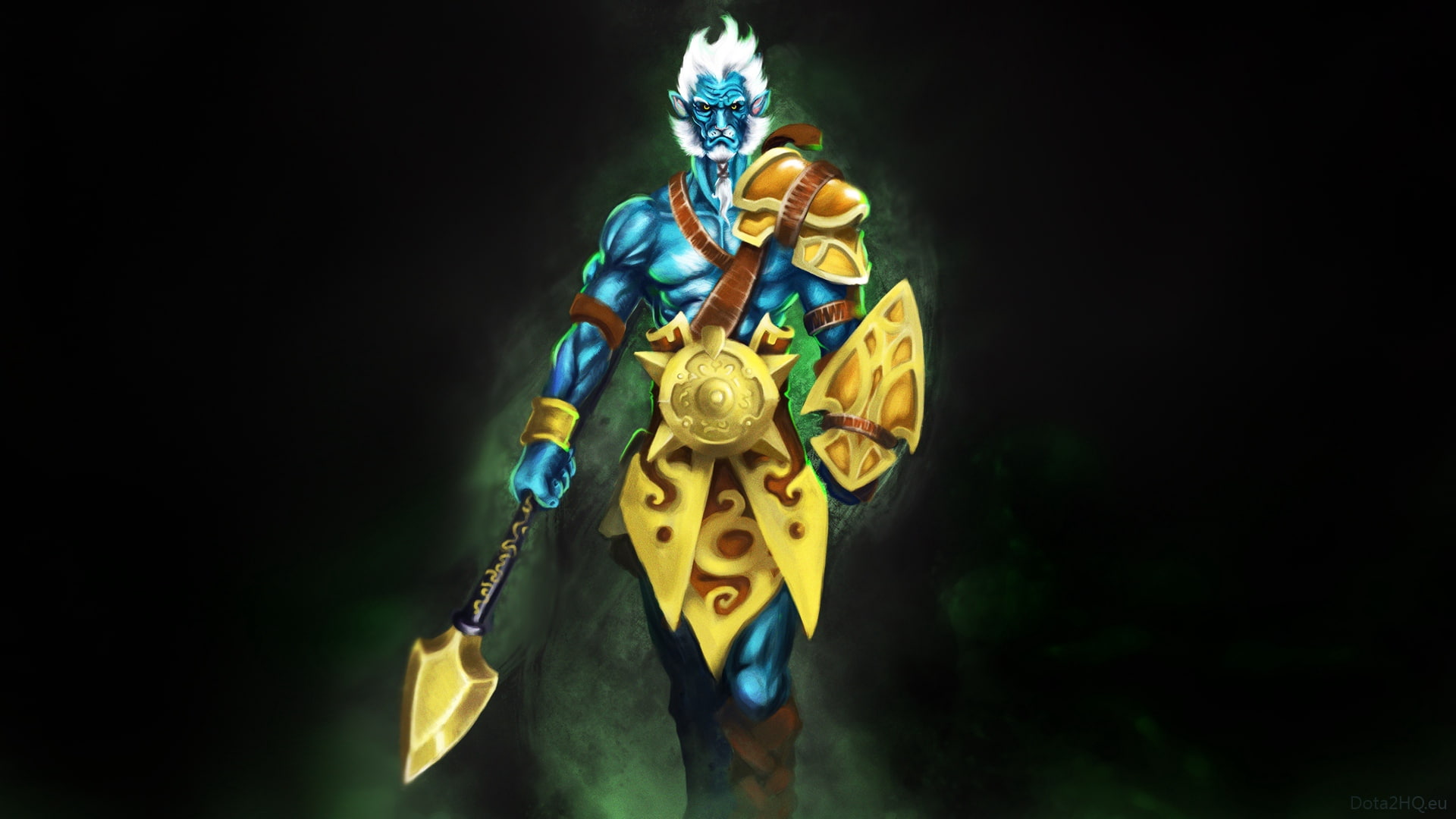 1080P, dota 2, art, phantom lancer, HD Wallpaper