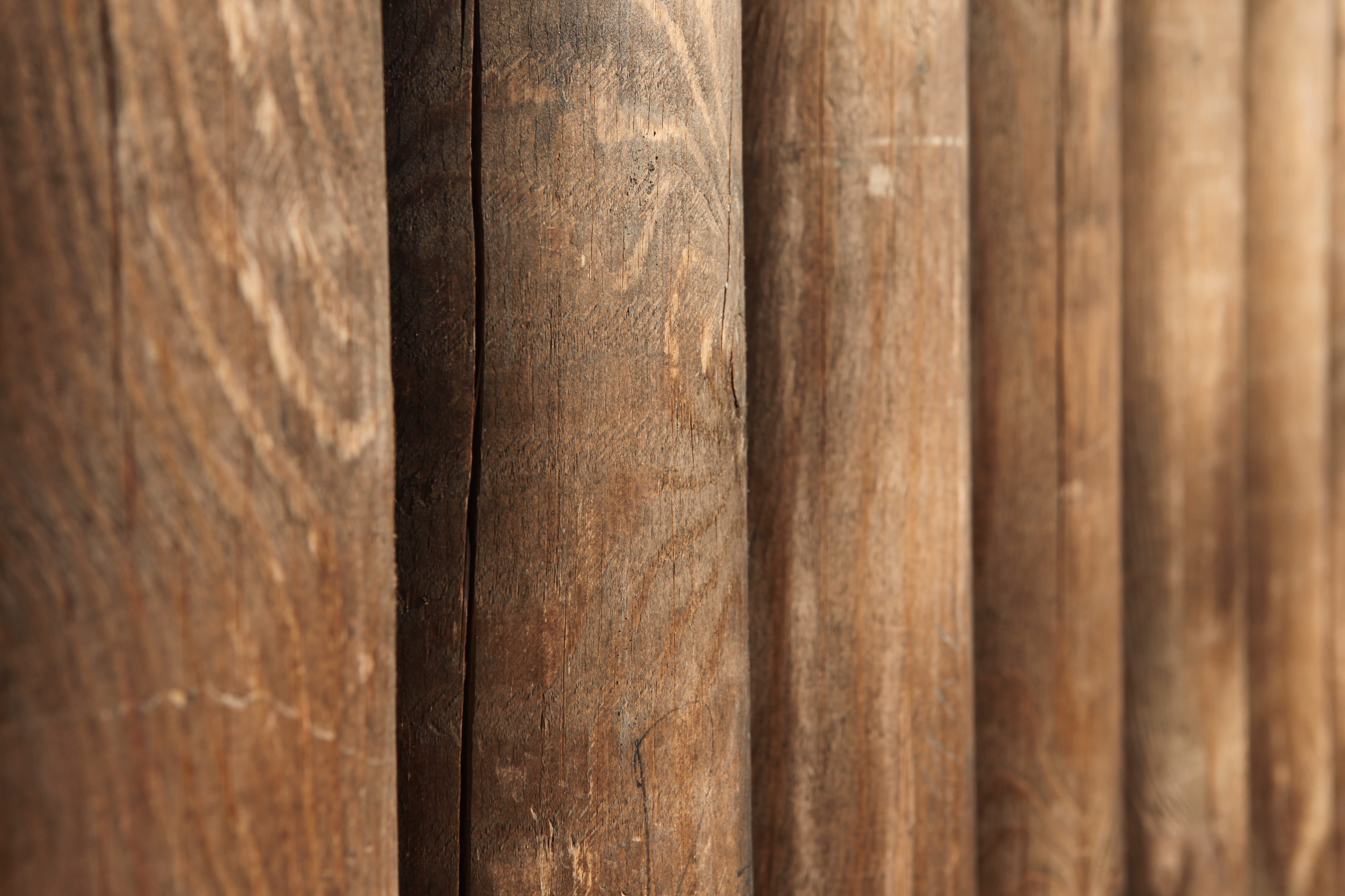 no people, wall, full frame, wood - material, brown, backgrounds, parquet, tree, texture, surface, panelling, natural condition, wood, rough, wooden, nature, HD Wallpaper