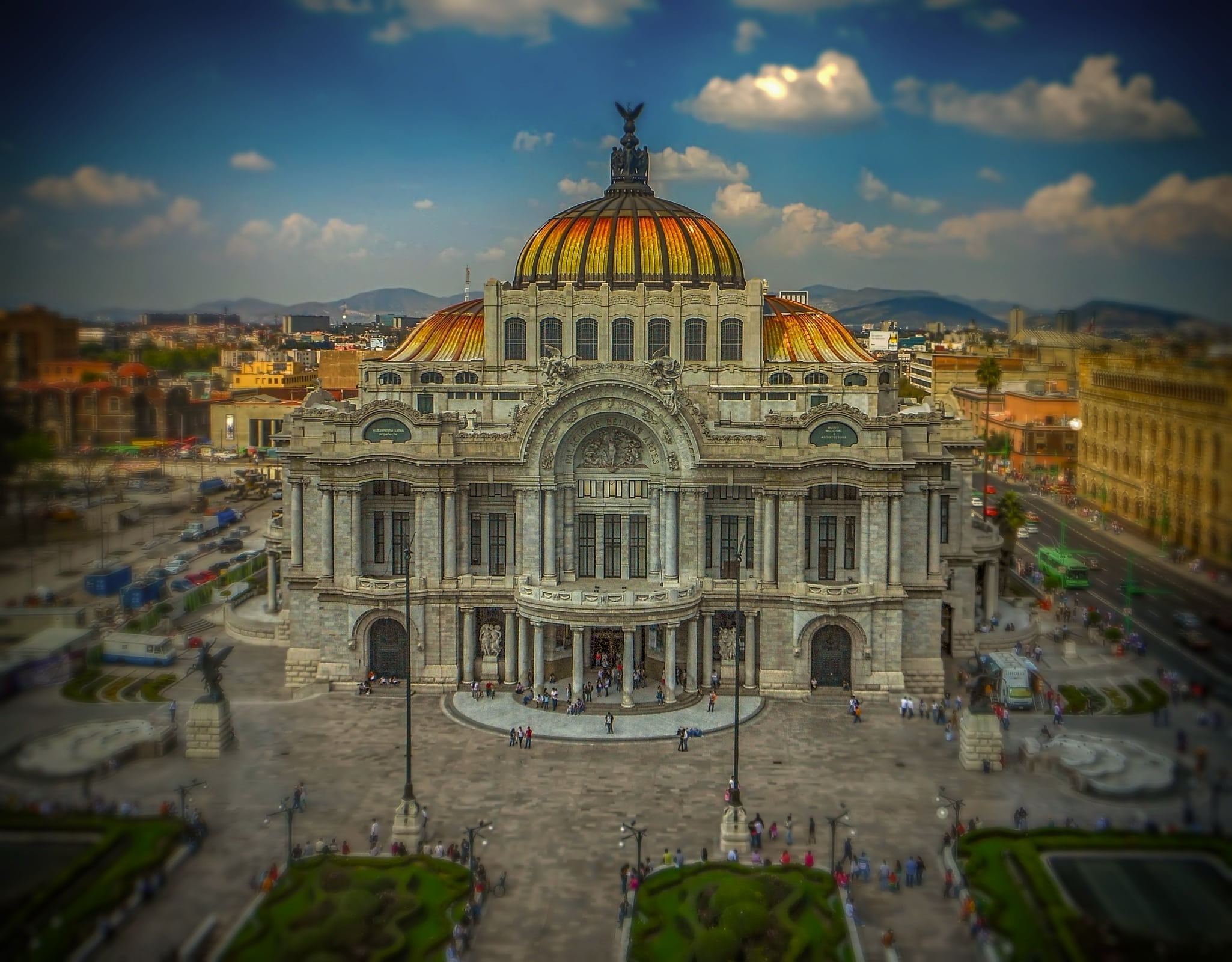 white, travel, art, cloud - sky, facade, city, history, building, mexico city, sunset, 1080P, outdoors, nature, cathedral, built structure, architecture, HD Wallpaper
