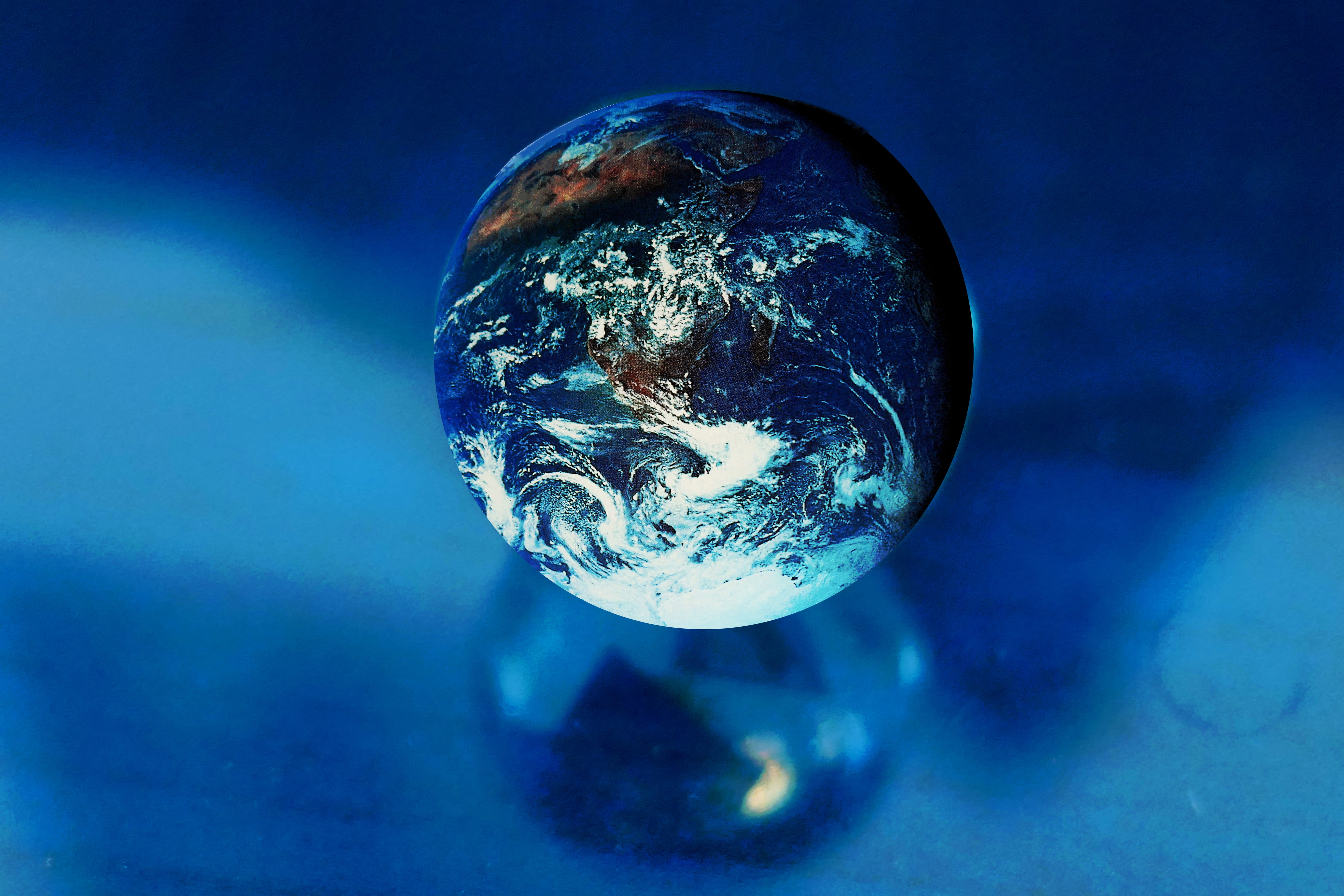 geometric shape, transparent, environmental destruction, cosmos, single object, environment, sea, close-up, planet - space, planet earth, creation, sky, HD Wallpaper