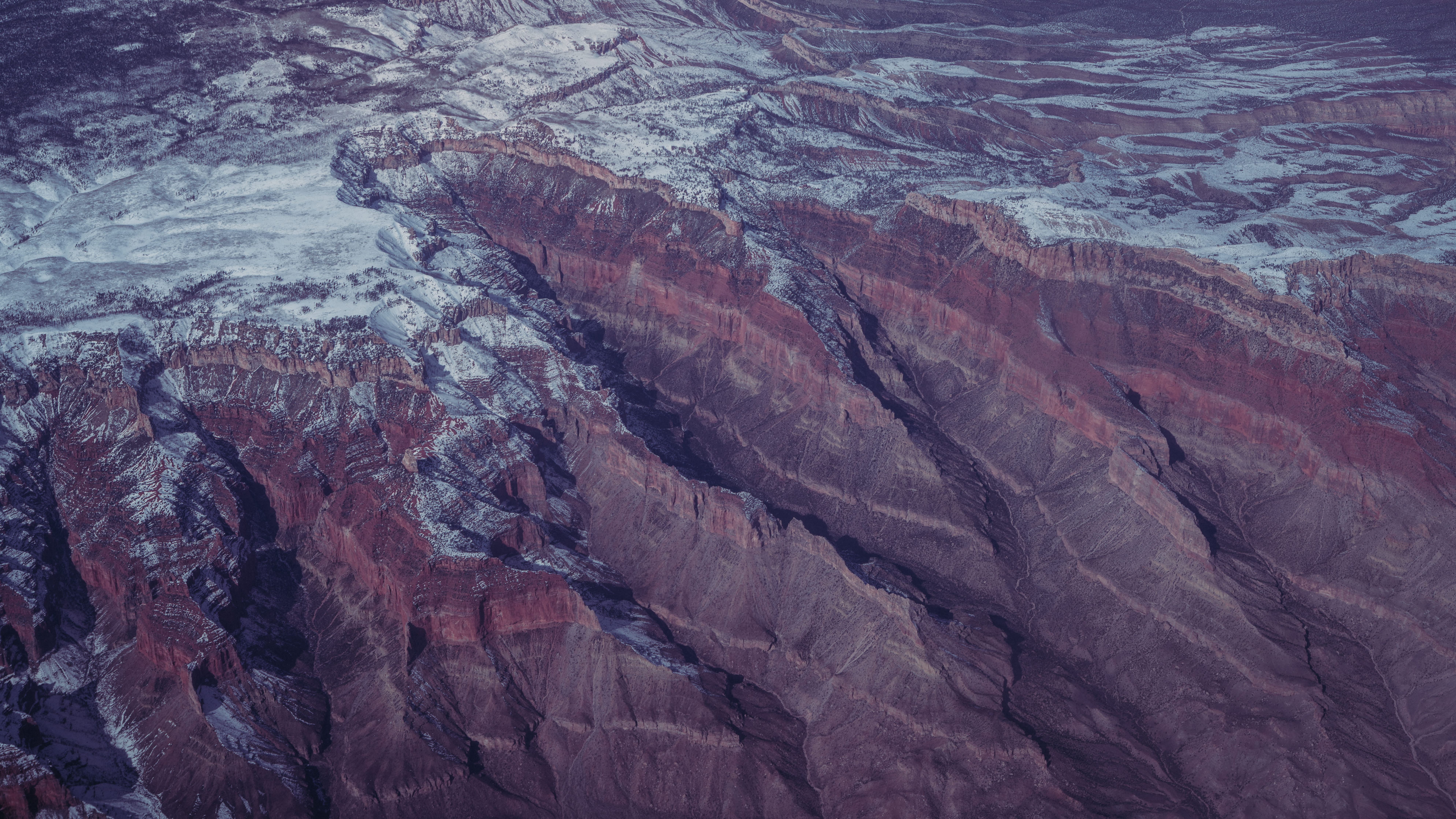 rock - object, tranquil scene, day, geology, dirt, 8K, nature, full frame, environment, mountains, aerial photography, backgrounds, rock, high angle view, HD Wallpaper
