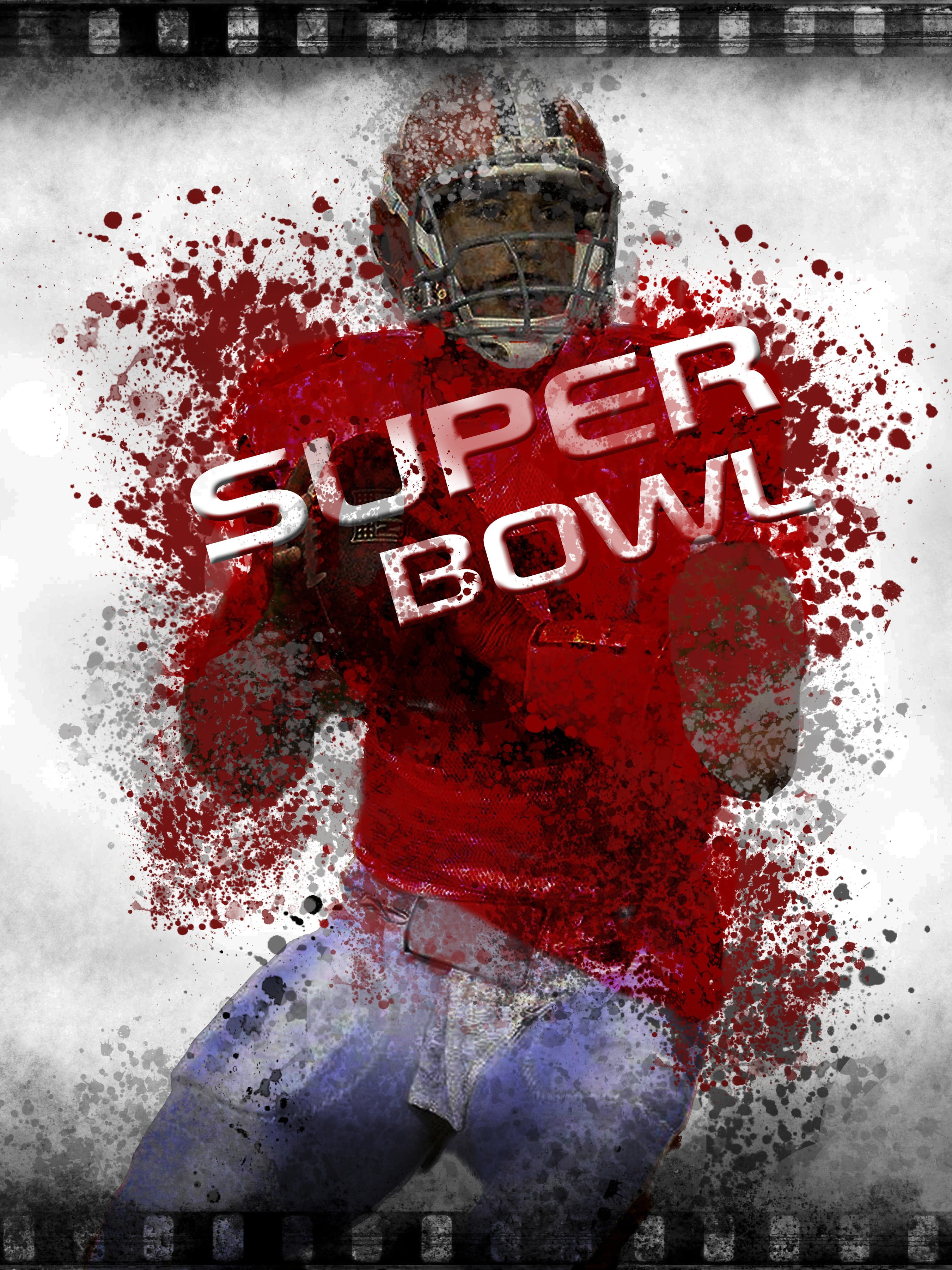 sport, fantasy, nature, capital letter, human, digital artwork, athletics, digital creation, emotion, damaged, graphic, text, graffiti, water, super bowl, Phone HD Wallpaper