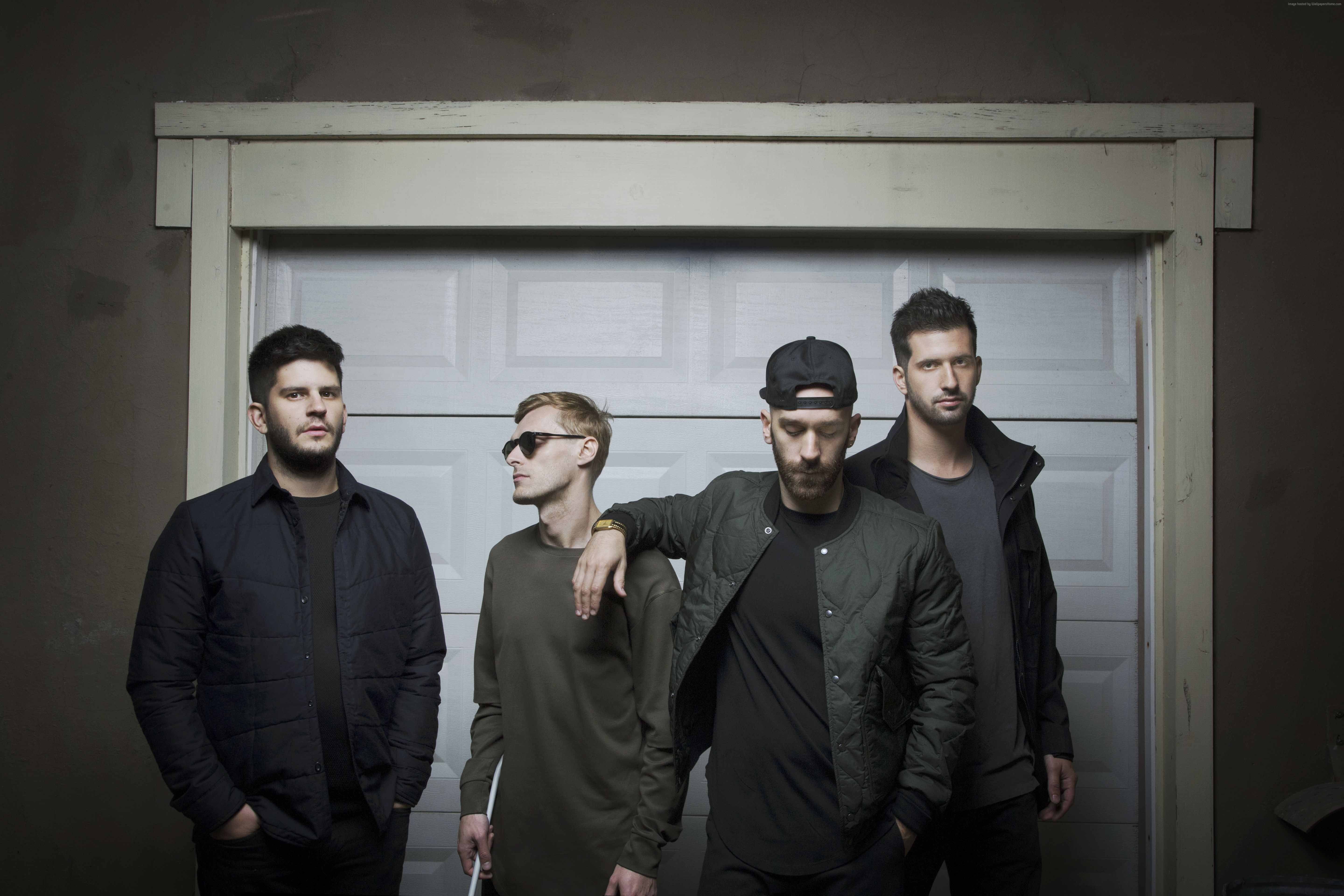 togetherness, Top music artist and bands, men, adult, adolescence, Adam Levin, group of people, Casey Harris, X Ambassadors, Noah Feldshuh, young men, architecture, HD Wallpaper