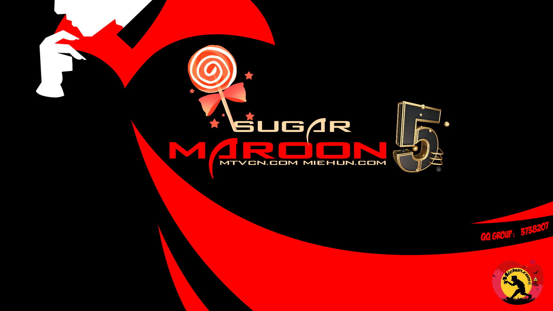 sugar, mtvcn.com, 1080P, maroon 5, HD Wallpaper