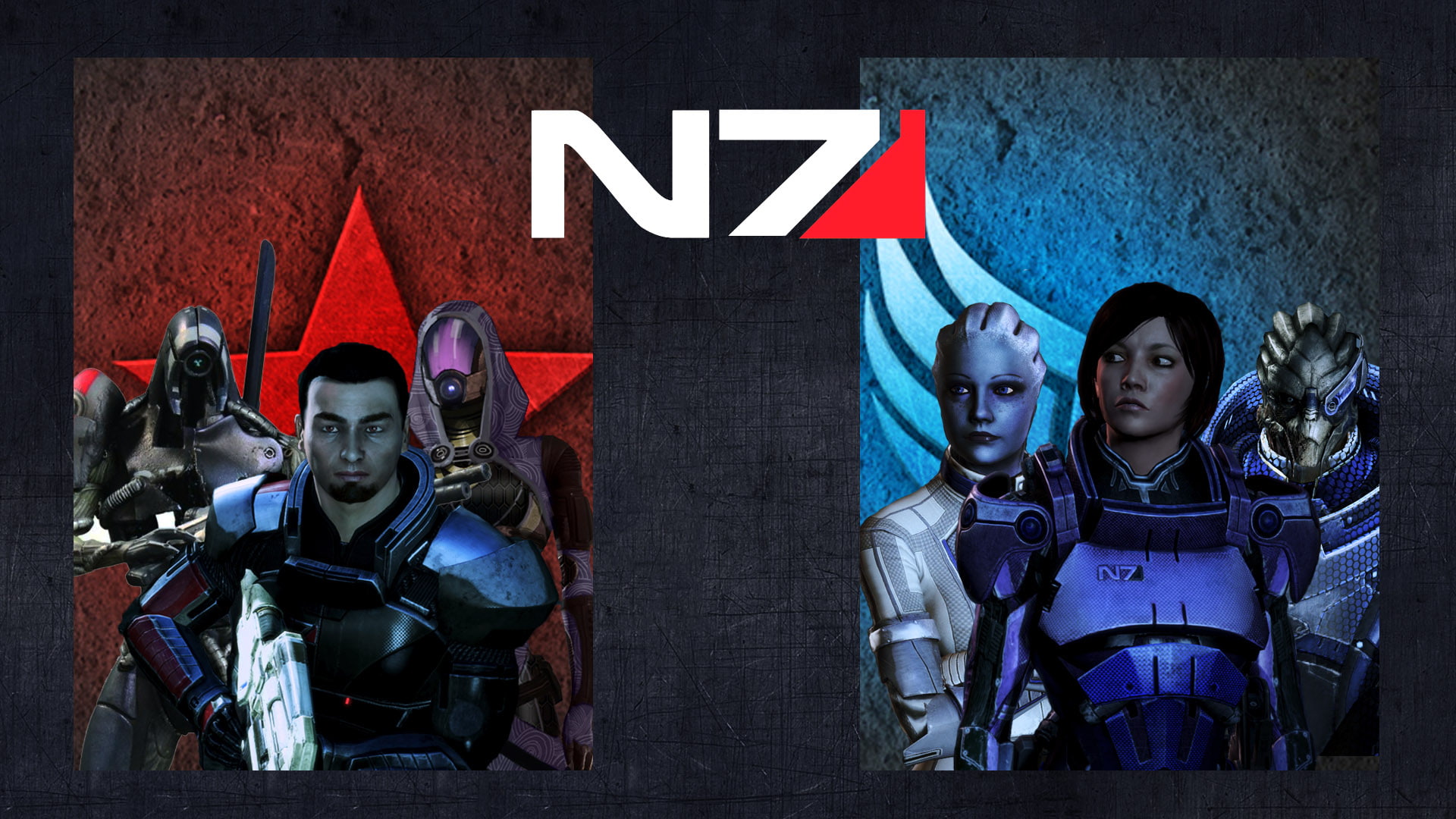Kaidan Alenko, Garrus Vakarian, TaliZorah, Mass Effect, Legion (Mass Effect), 1080P, Liara TSoni, Ashley Williams, HD Wallpaper
