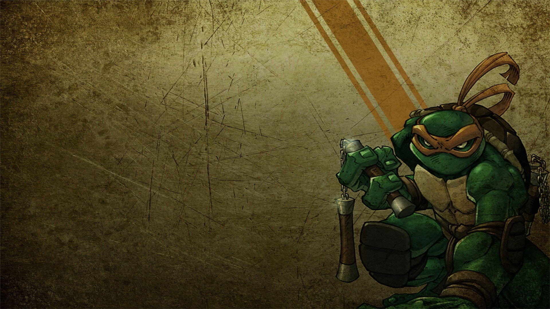 Tartarugas Ninja, Teenage Mutant Ninja Turtles, 1080P, Michaelangelo, HD Wallpaper