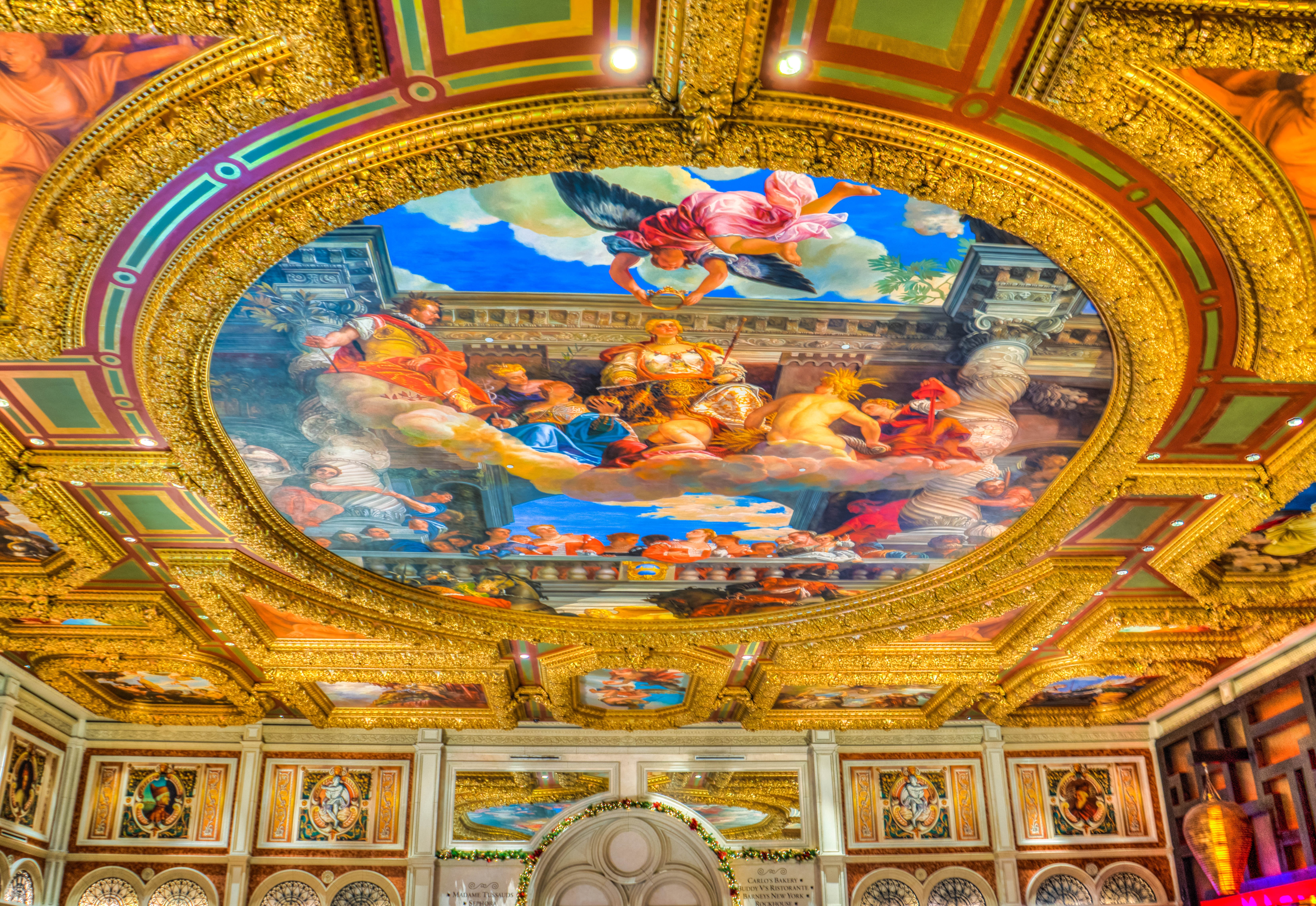 creativity, fancy, venetian, no people, luxury, belief, michaelangelo imitation, las vegas, travel destinations, religion, illuminated, place of worship, HD Wallpaper