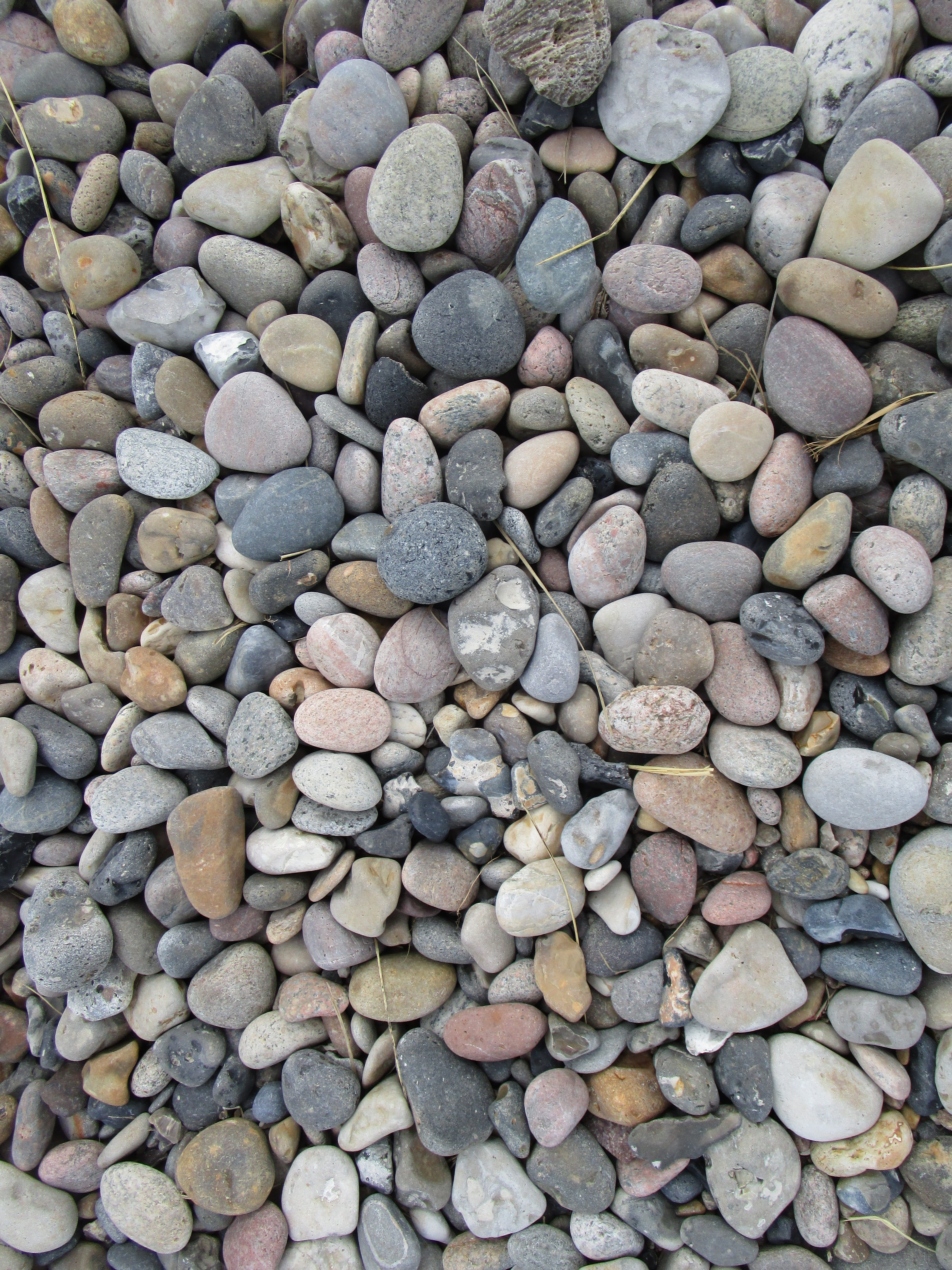 still life, rock, no people, nature, colourful stones, full frame, Stone, 5K, round stones, backgrounds, rock - object, beach, solid, pebble, high angle view, Phone HD Wallpaper